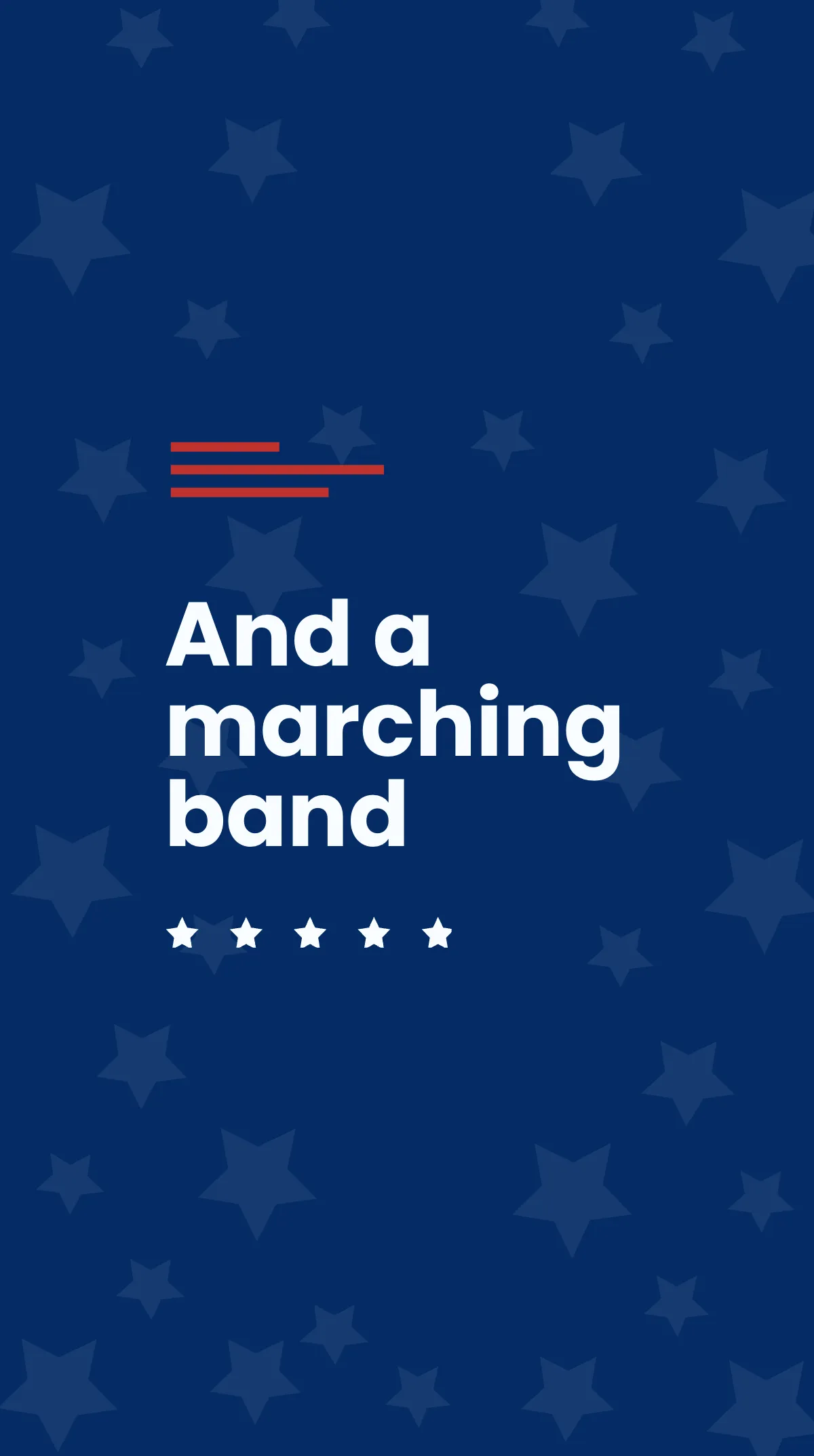 Free 4th Of July Parade Instagram Story Template to Edit Online