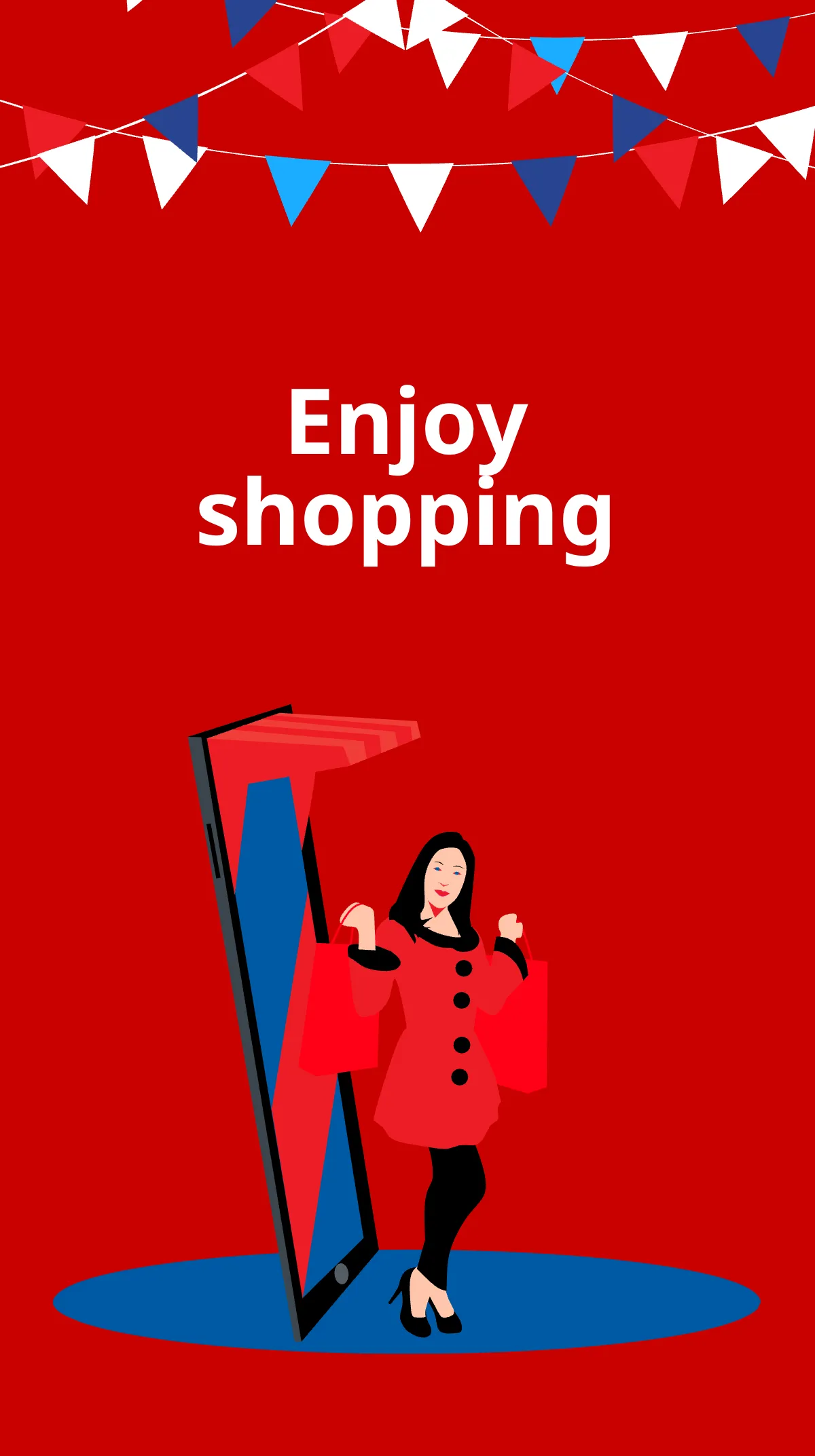 Free 4th Of July Sale Instagram Story Template to Edit Online