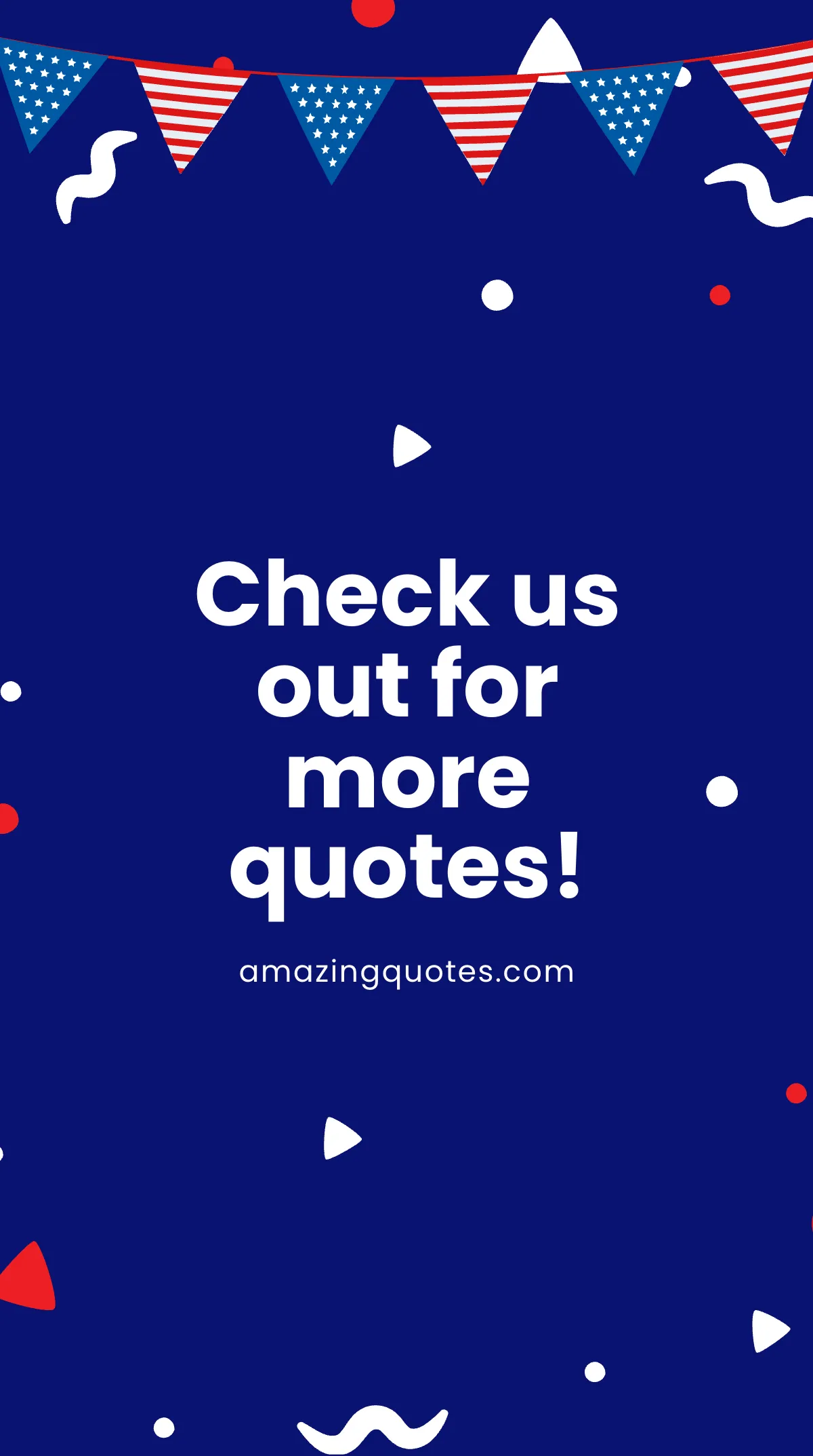 4th Of July Quote Instagram Story Template