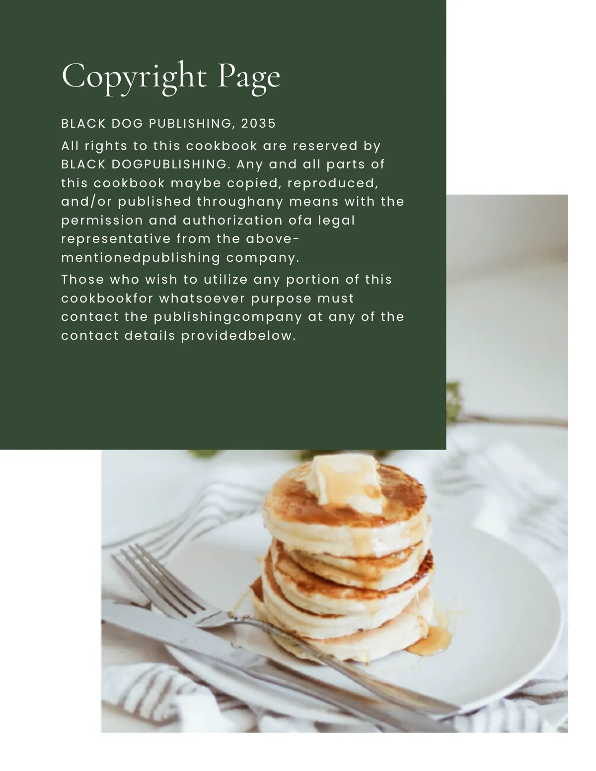 Free Kitchen Cookbook Template to Edit Online