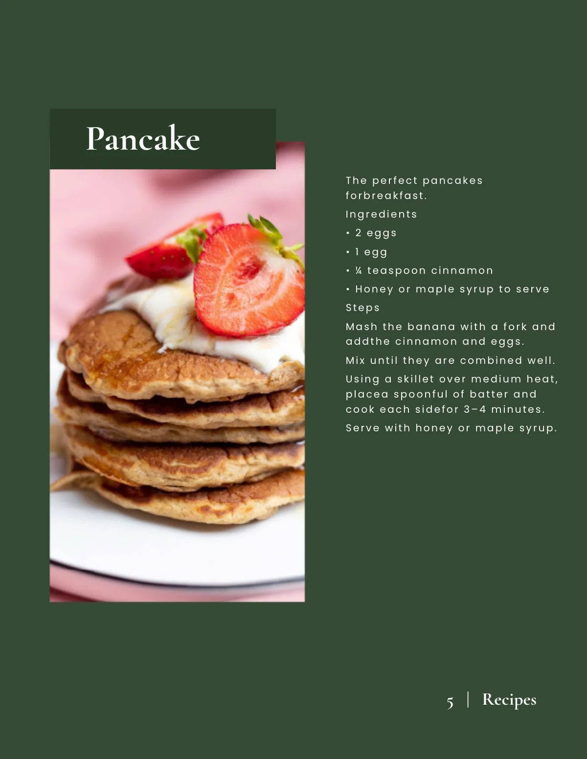 Free Kitchen Cookbook Template to Edit Online