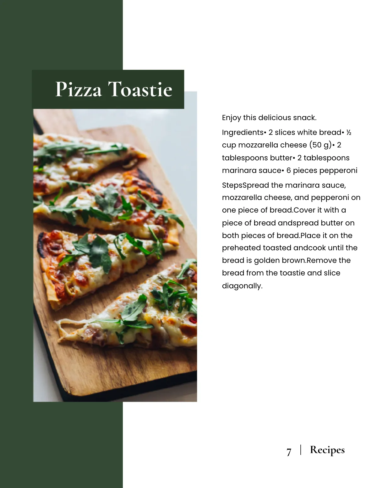 Free Kitchen Cookbook Template to Edit Online