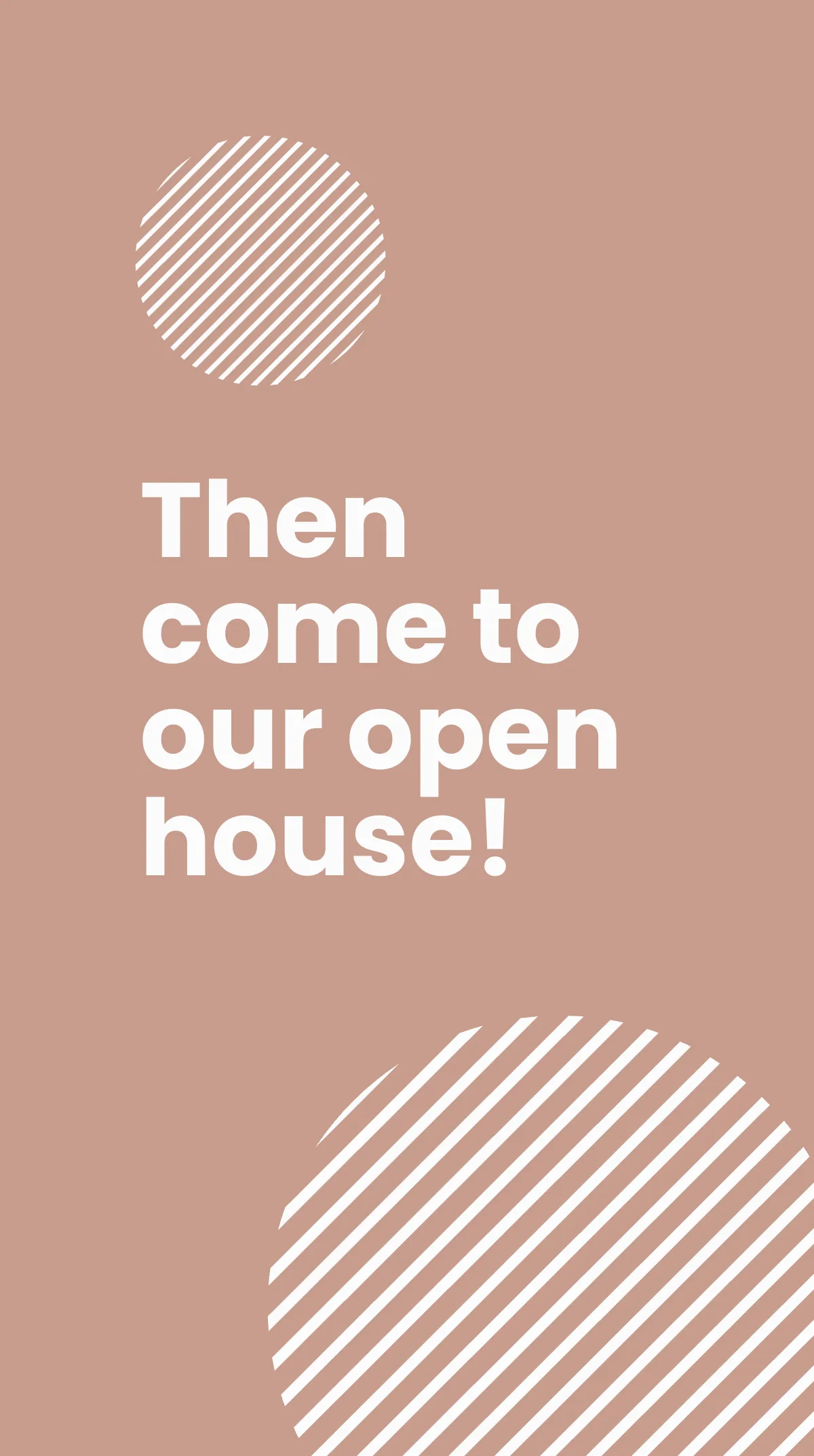 Free Suburban Open House Instagram Story Template to Edit Online