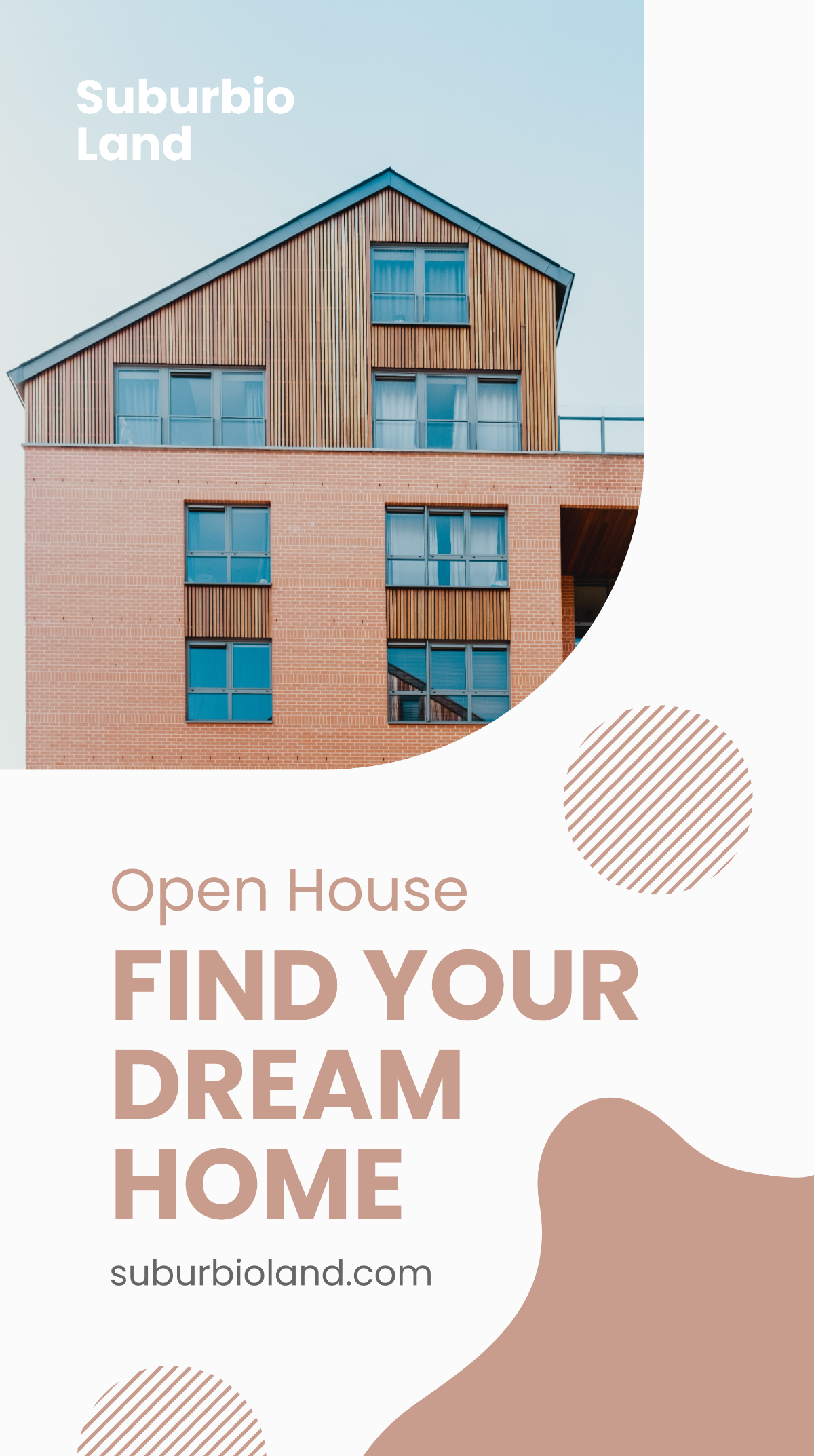 Free Suburban Open House Instagram Story Template