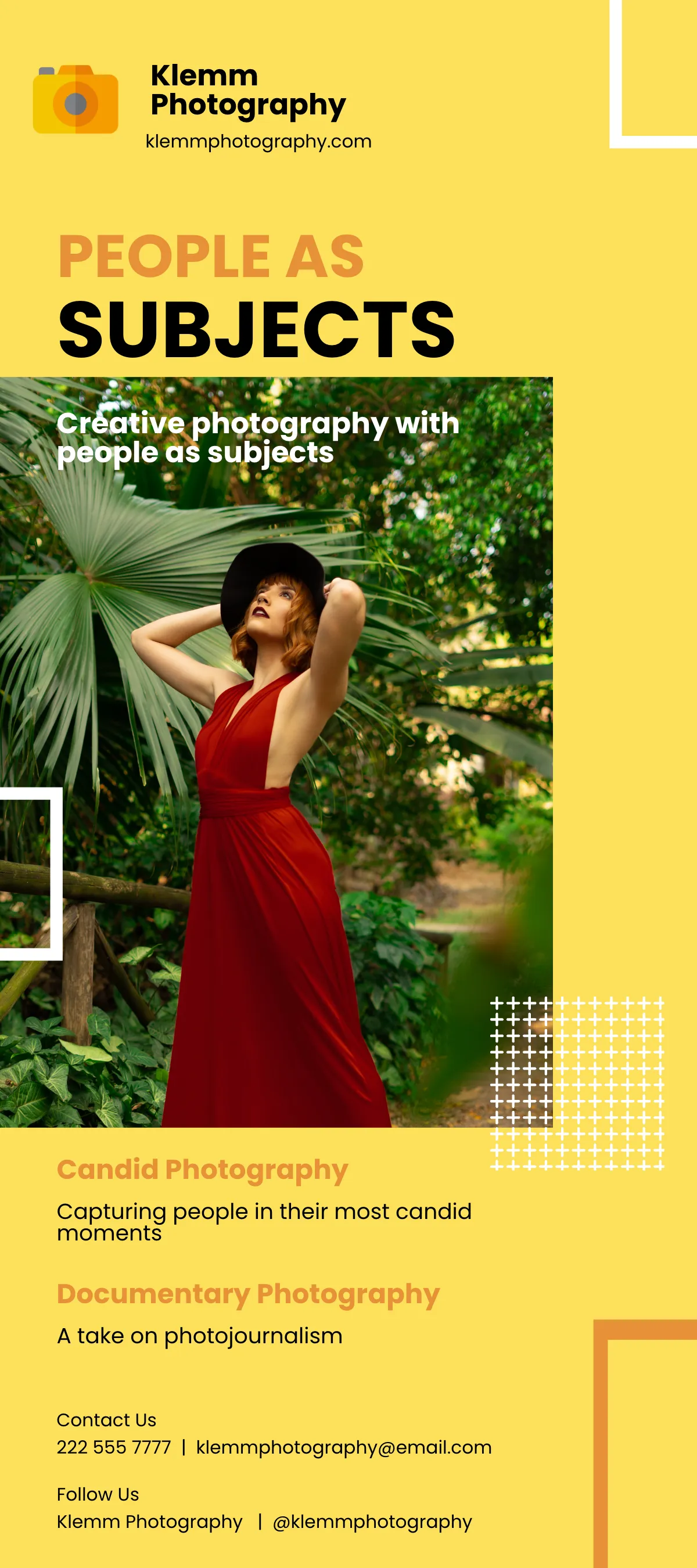 Free Creative Photography DL Card Template to Edit Online