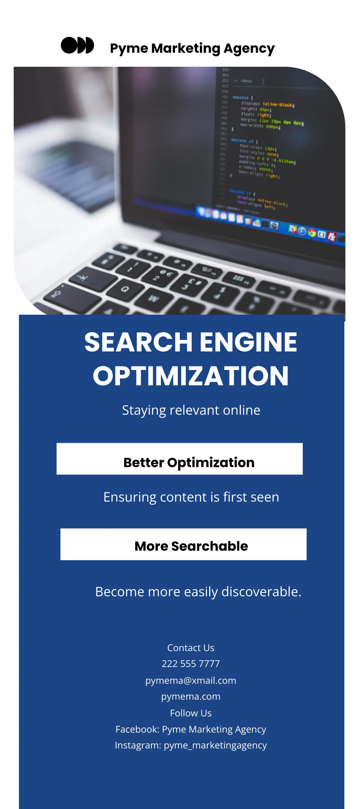 Free Digital Marketing DL Card Template to Edit Online