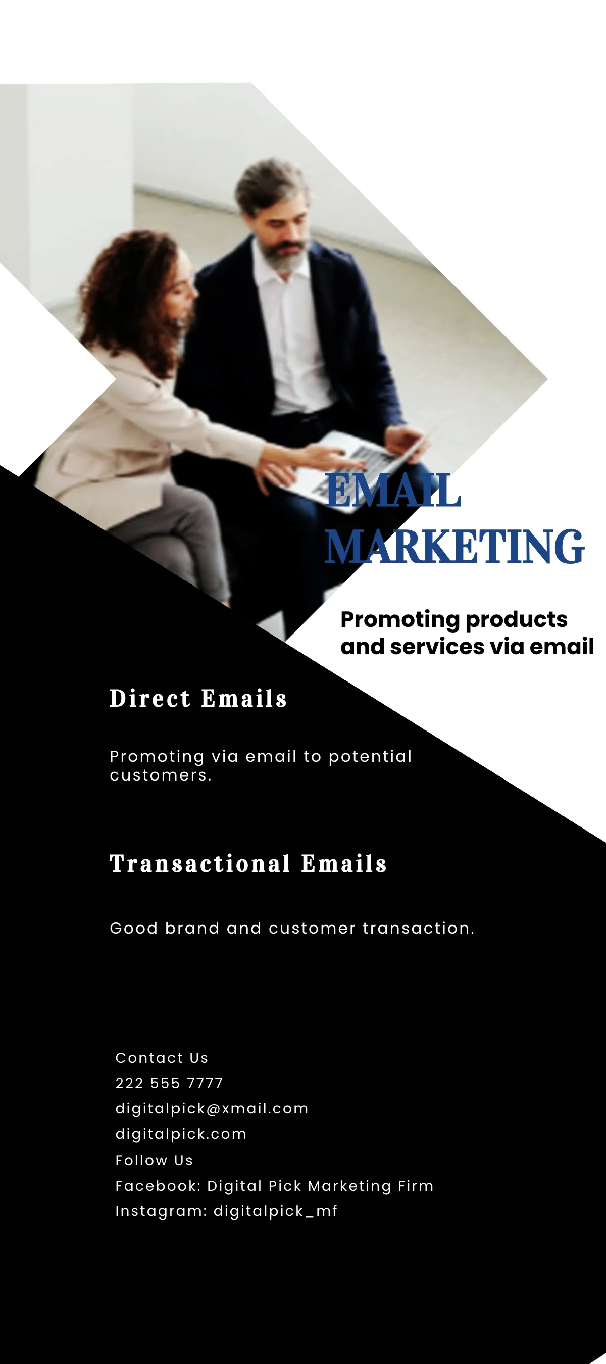 Free Online Marketing DL Card Template to Edit Online