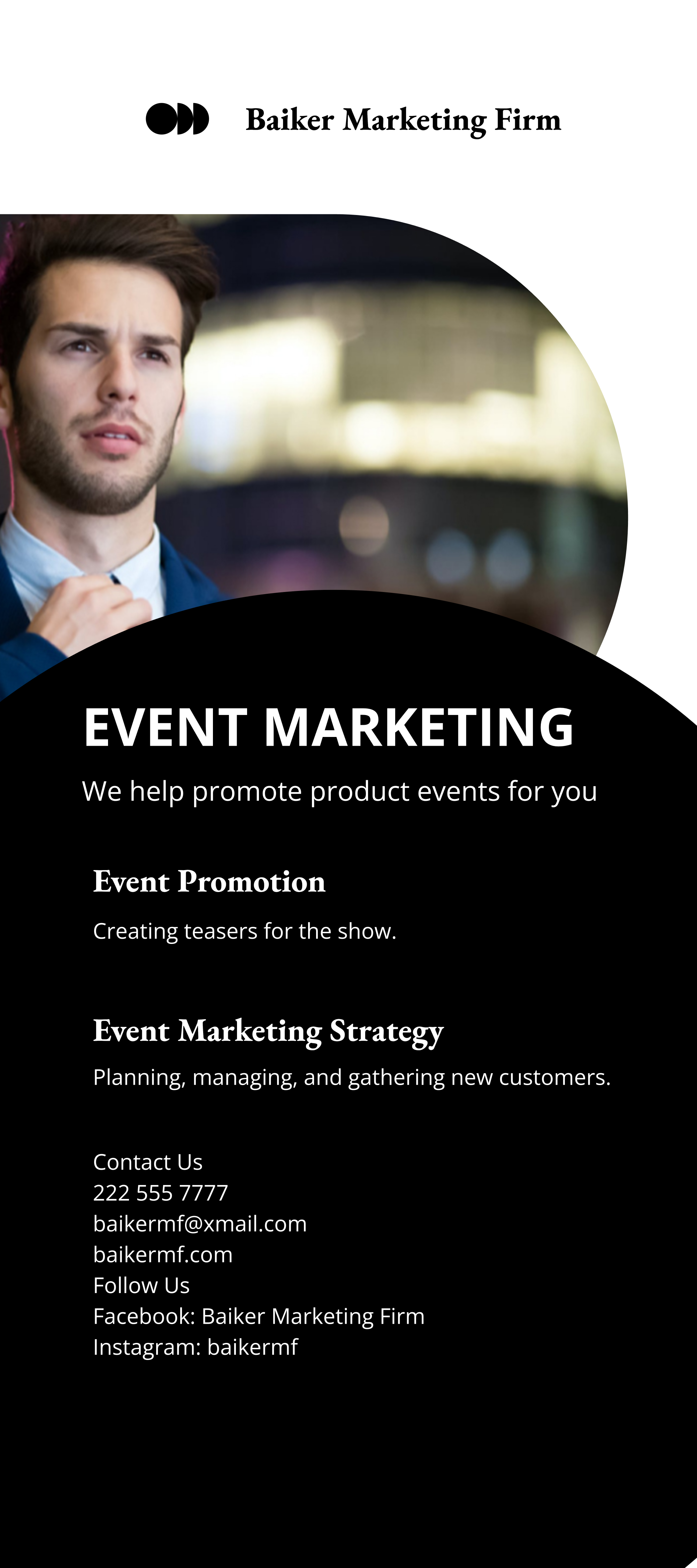 Free Marketing Company DL Card Template to Edit Online
