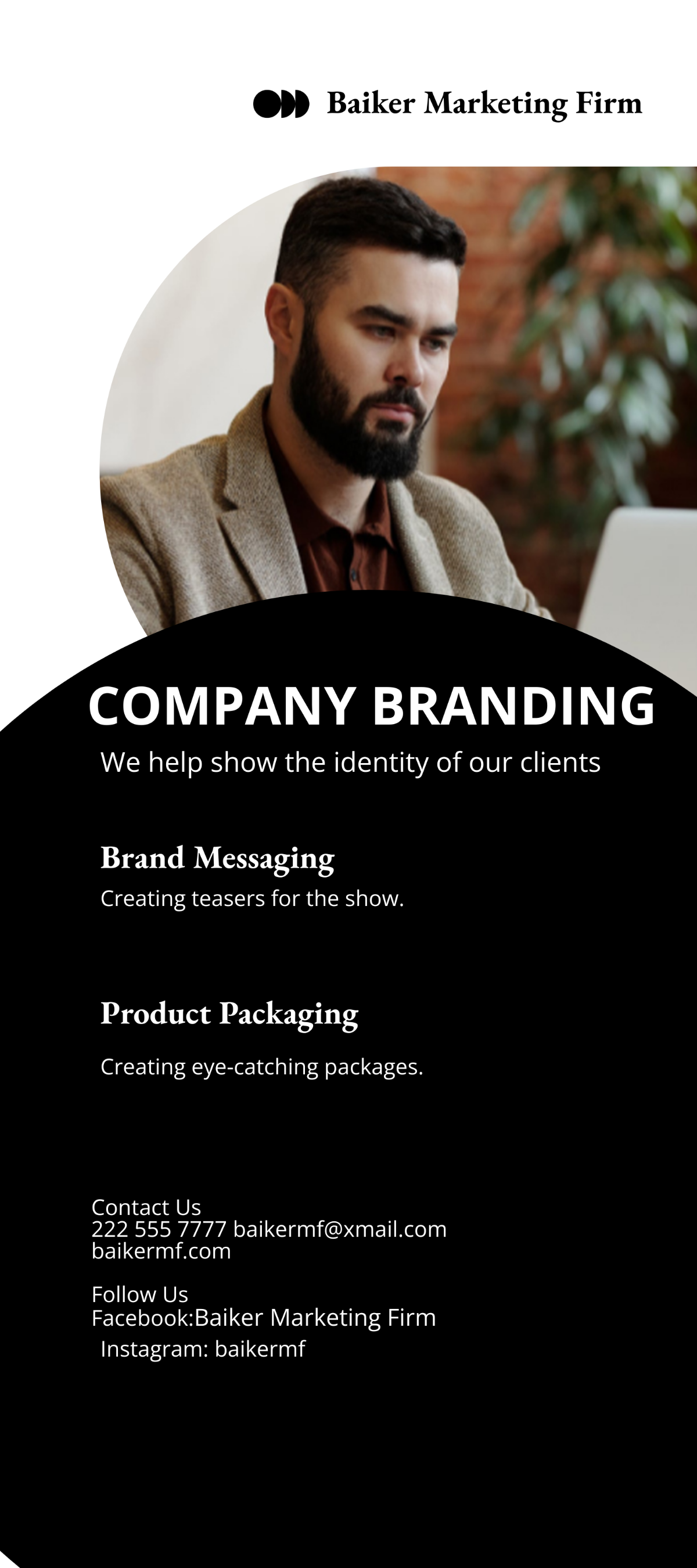 Marketing Company DL Card