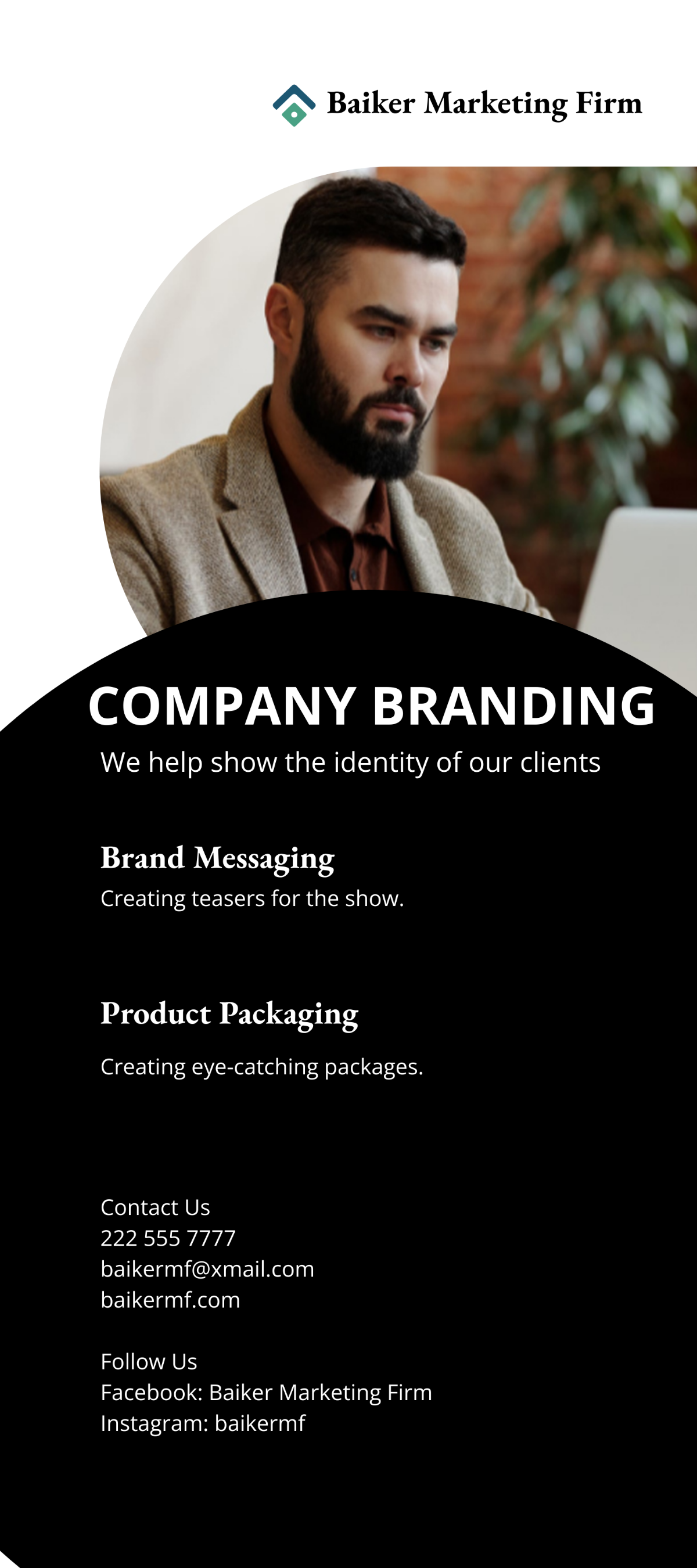 Marketing Company DL Card
