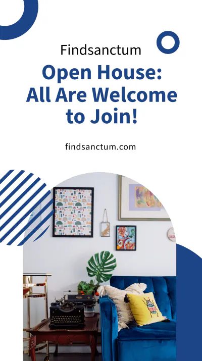 Free Open House Invitation Instagram Story Template to Edit Online
