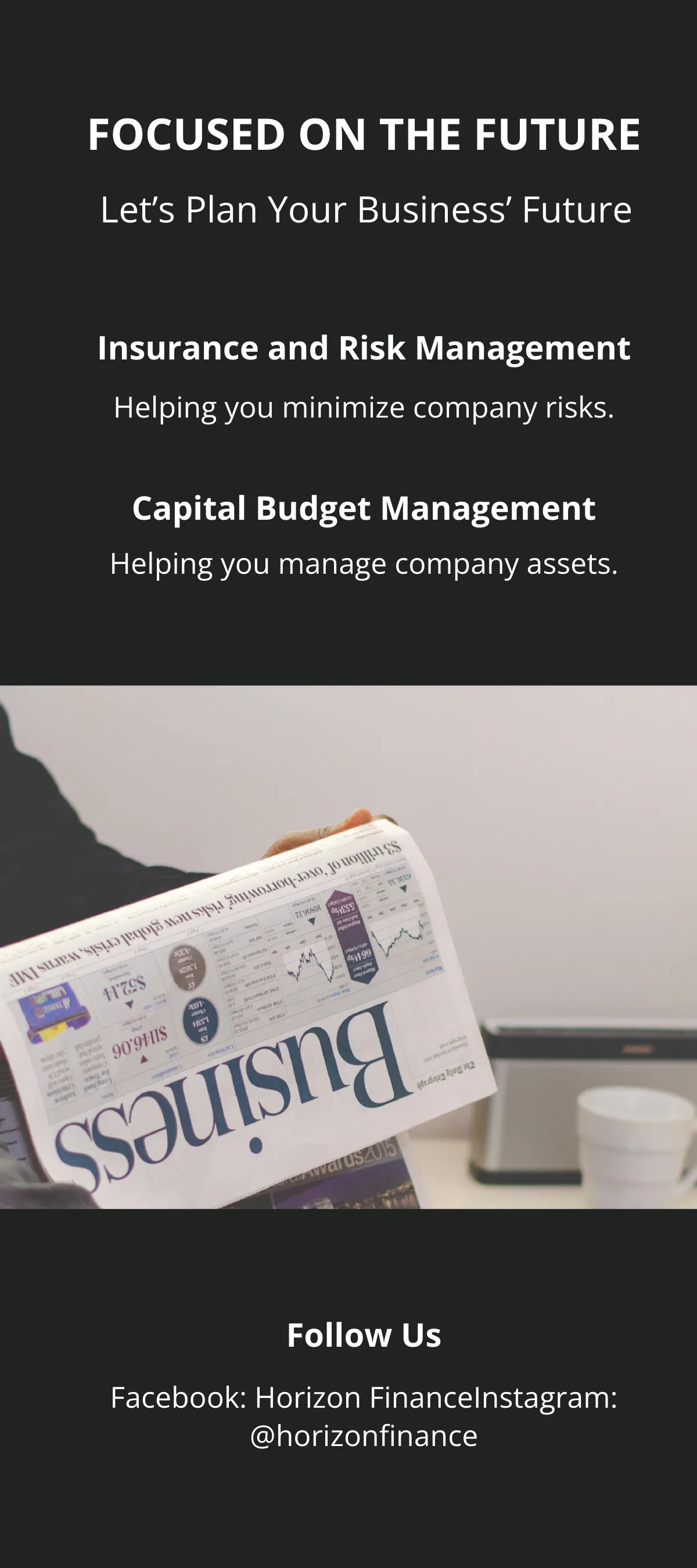 Free Financial Management DL Card Template to Edit Online