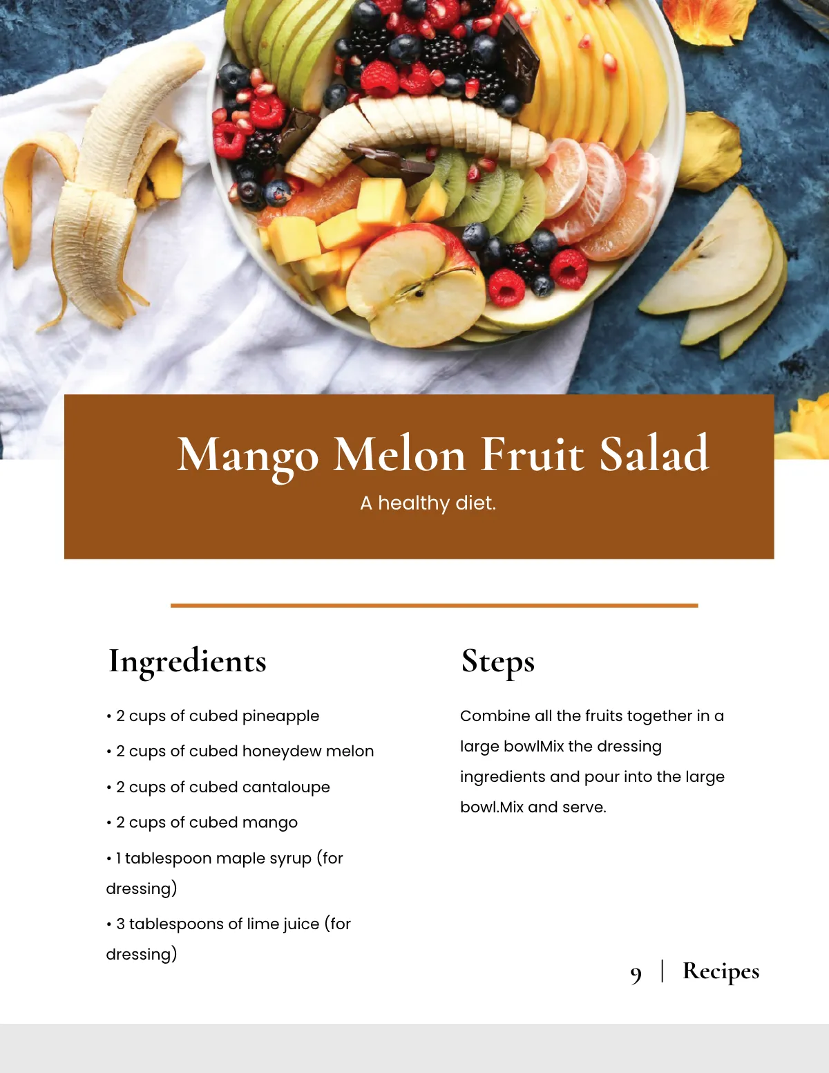 Free Elegant Kitchen Cookbook Template to Edit Online