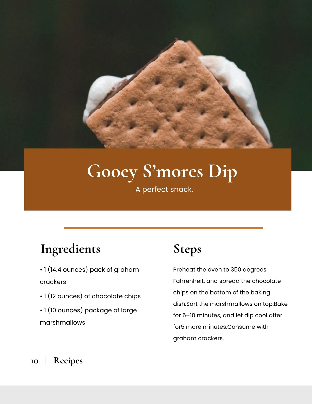 Free Elegant Kitchen Cookbook Template to Edit Online