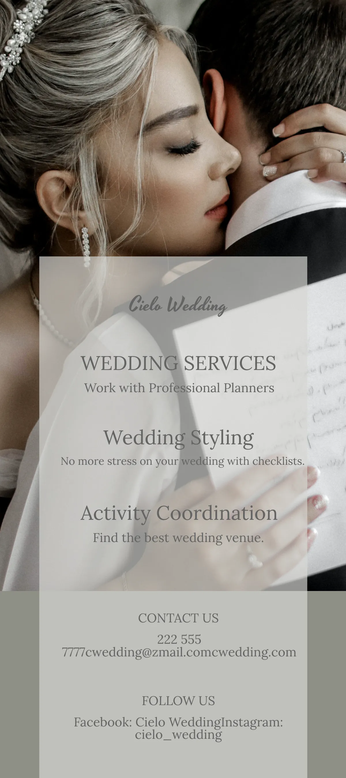 Free Vintage Wedding DL Card Template to Edit Online