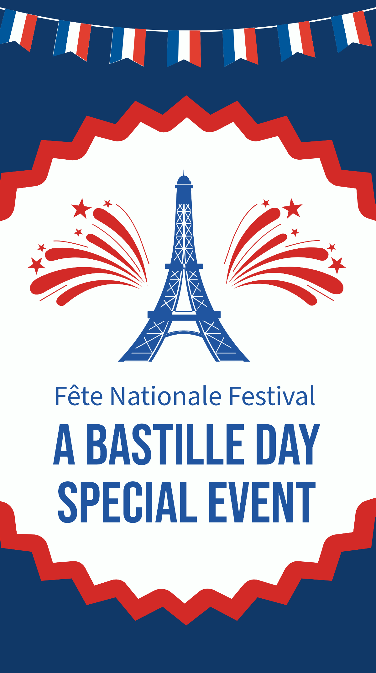 Bastille Day Event Instagram Story