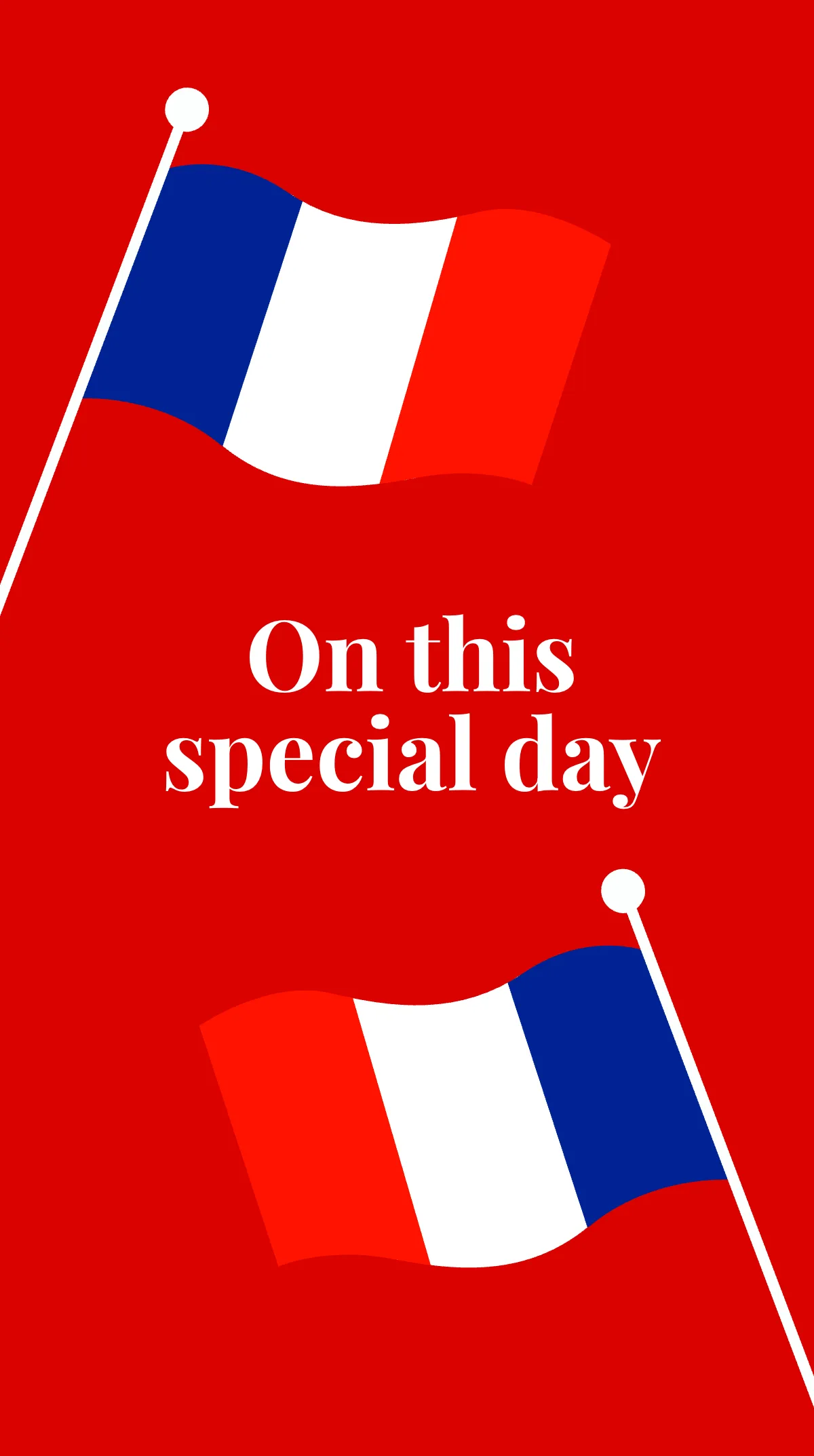 Free Bastille Day Sale Instagram Story Template to Edit Online