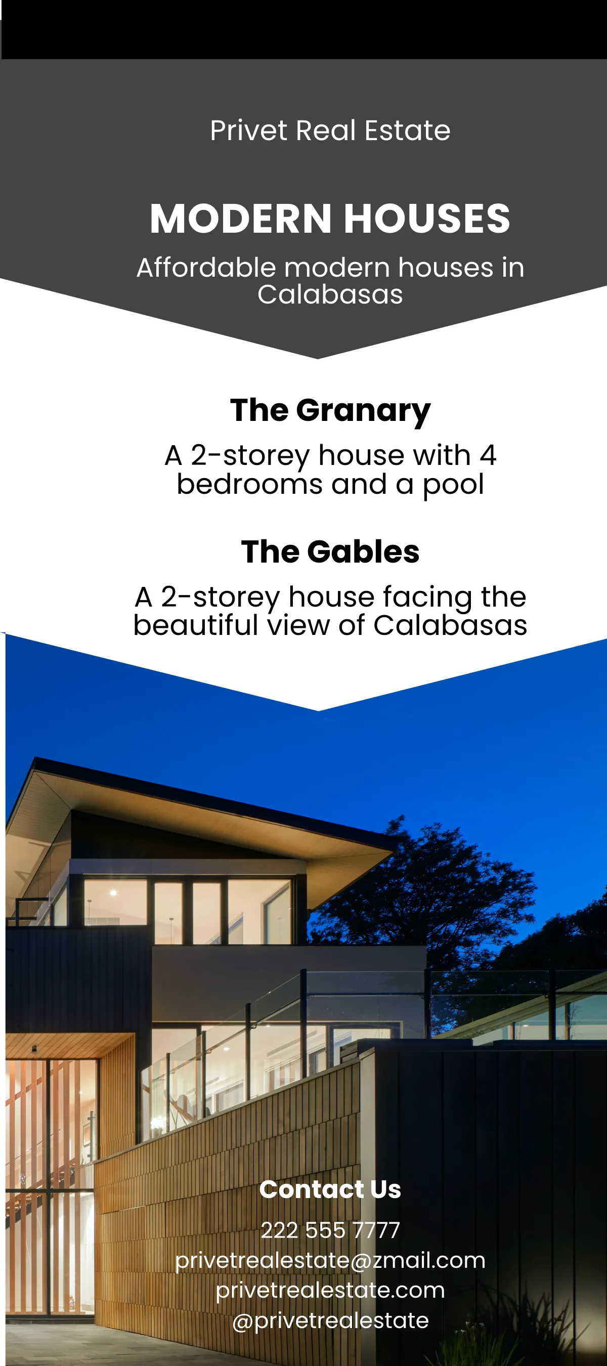 Free Creative Real Estate DL Card Template to Edit Online