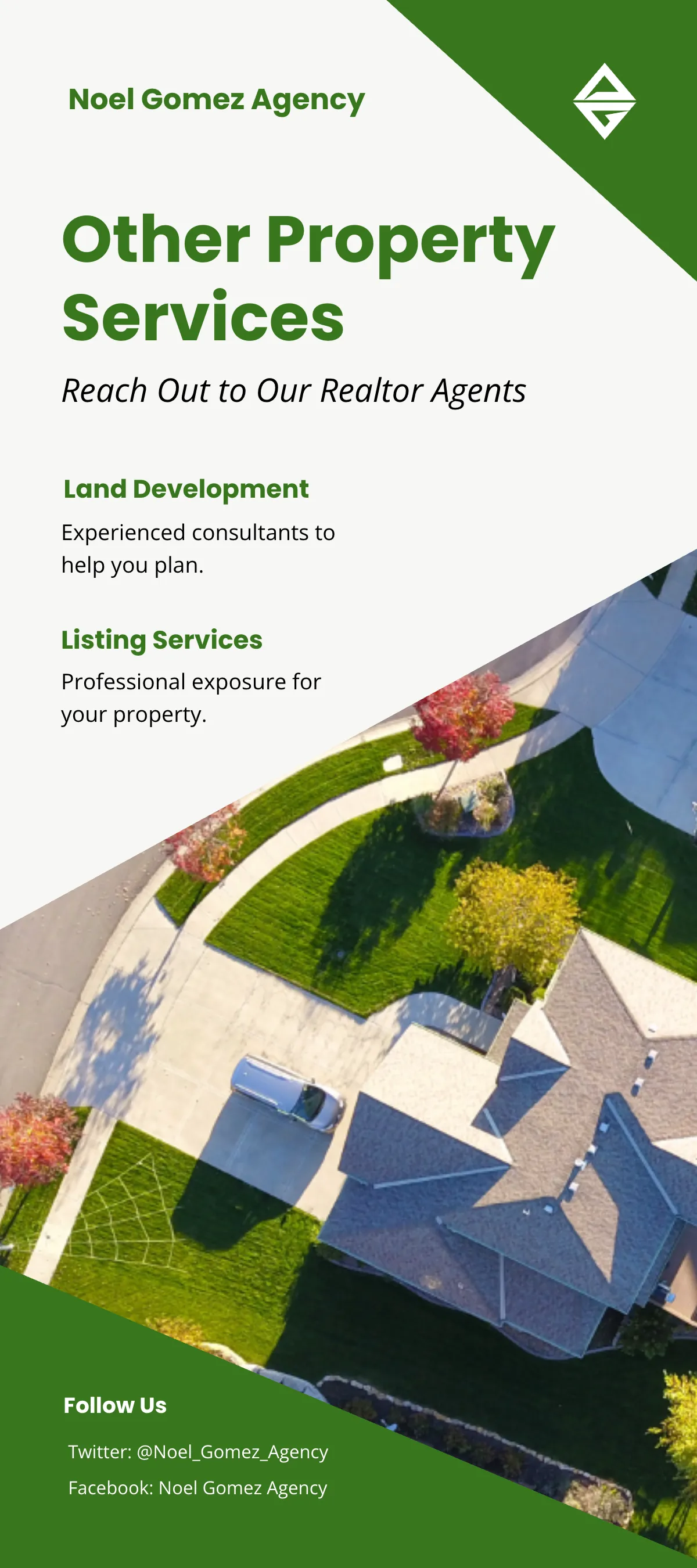 Free Real Estate DL Card Template to Edit Online