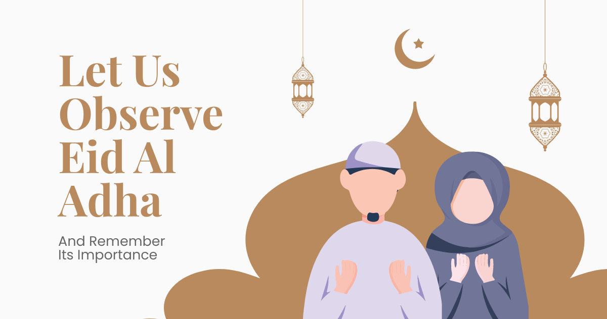 Eid Al Adha Mubarak Facebook Post