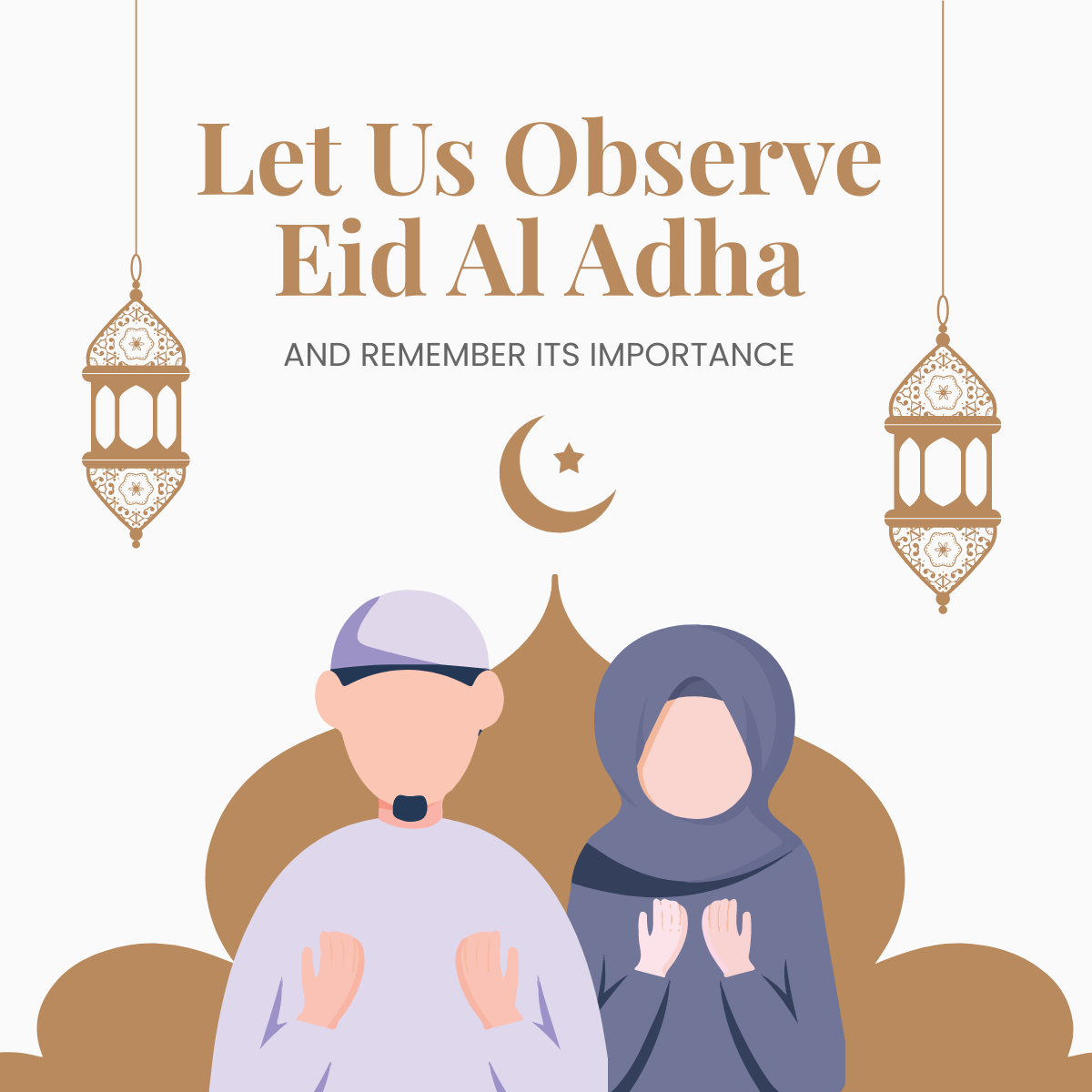 Eid Al Adha Mubarak Linkedin Post