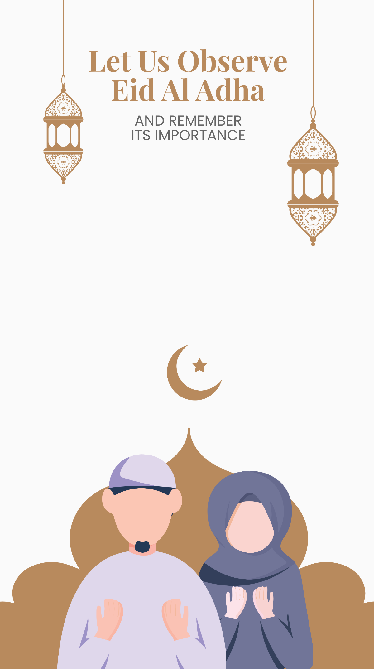 Eid Al Adha Mubarak Snapchat Geofilter Template
