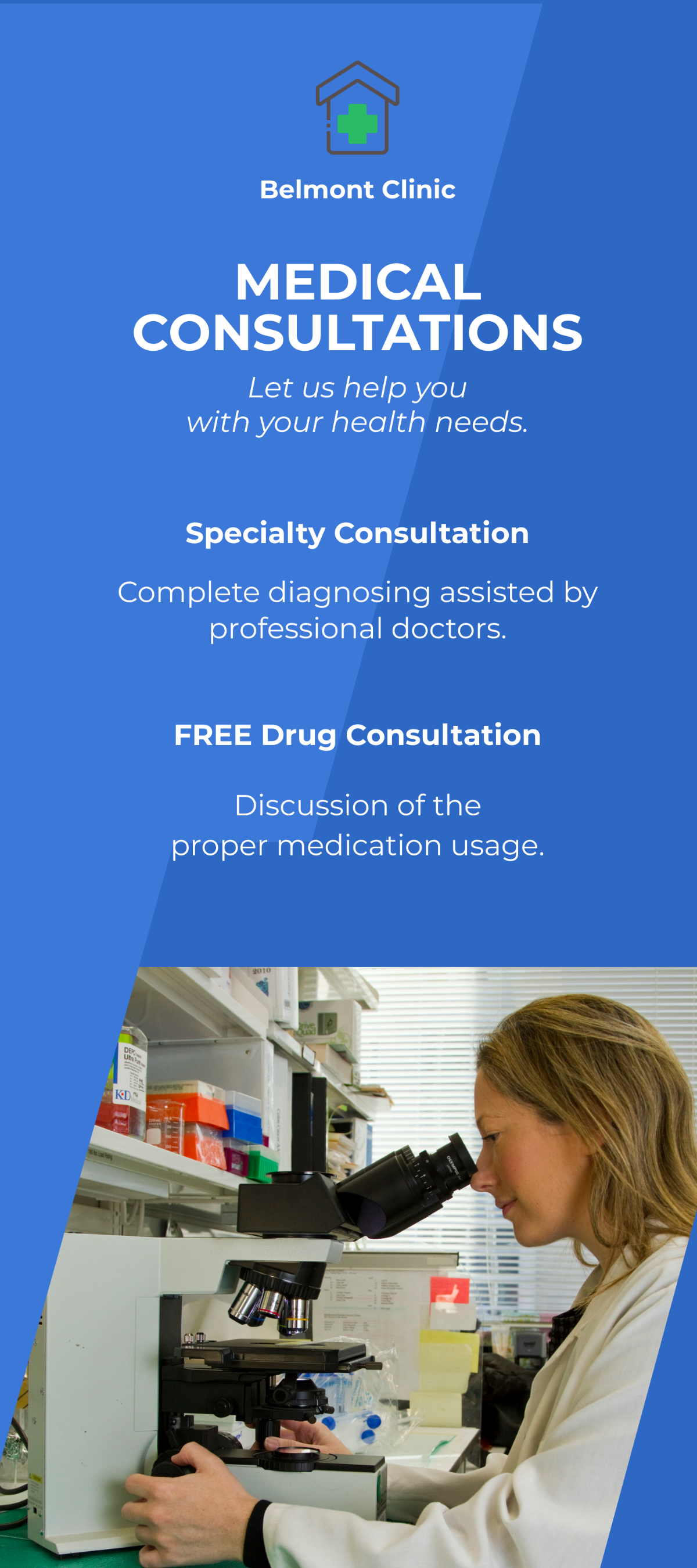 Medical Consultation DL Card Template - Edit Online & Download