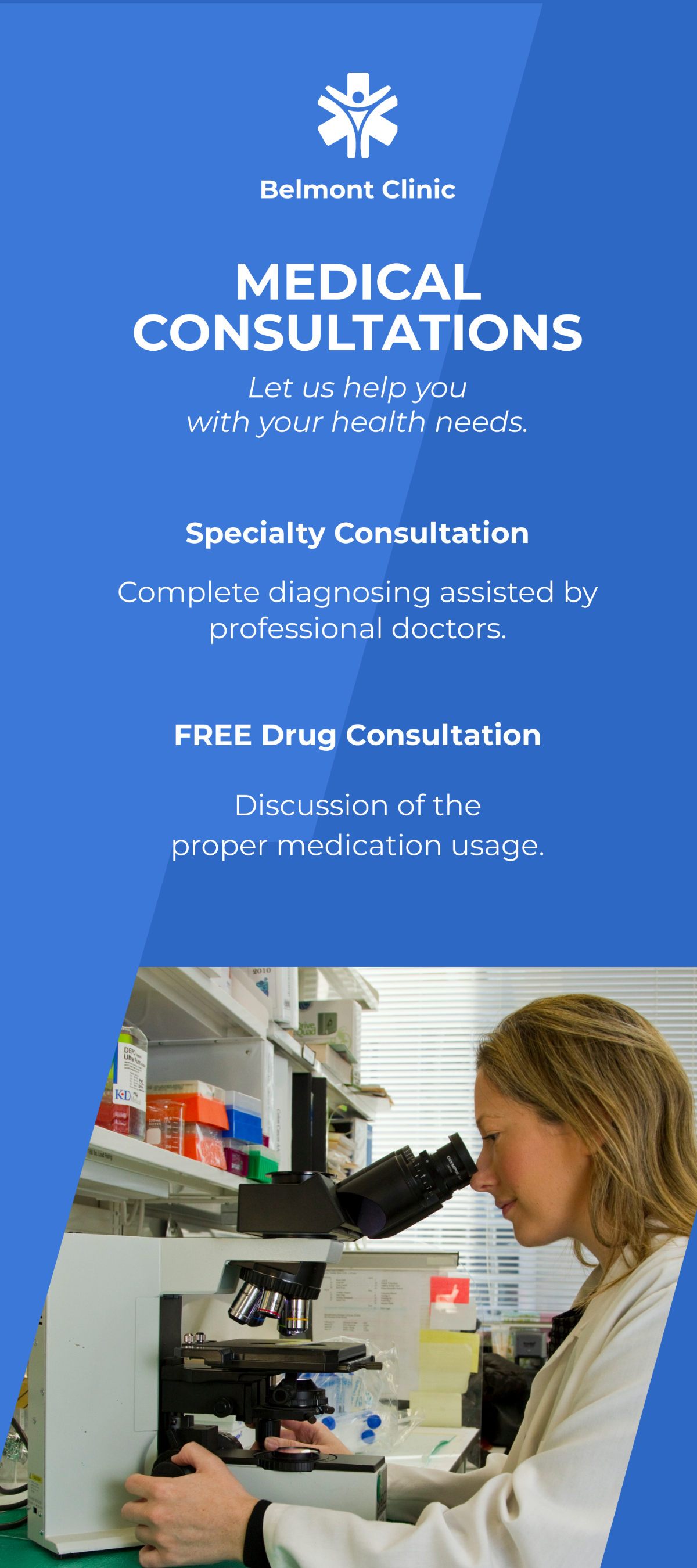 Medical Consultation DL Card Template