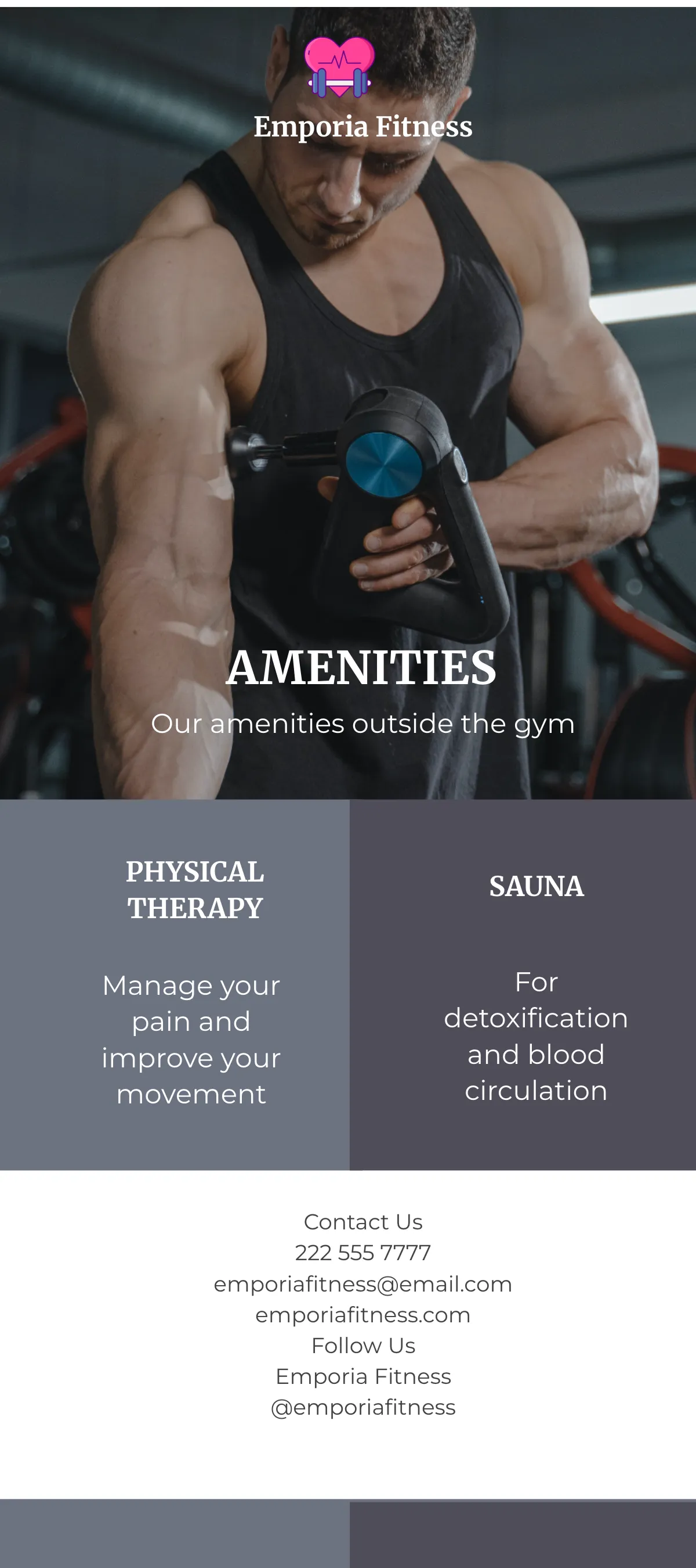 Free Fitness DL Card Template to Edit Online