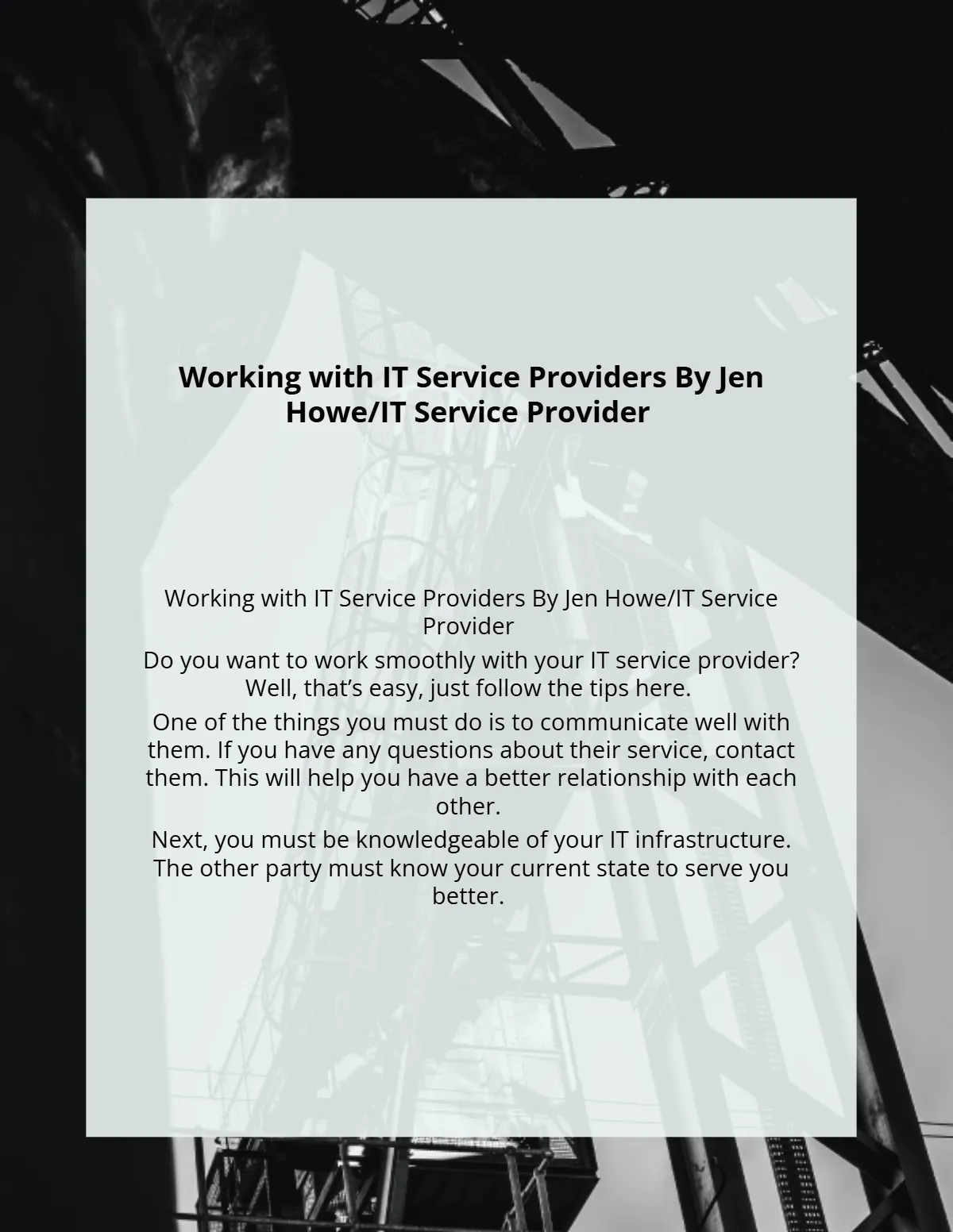 Free Service Provider eBook Template to Edit Online