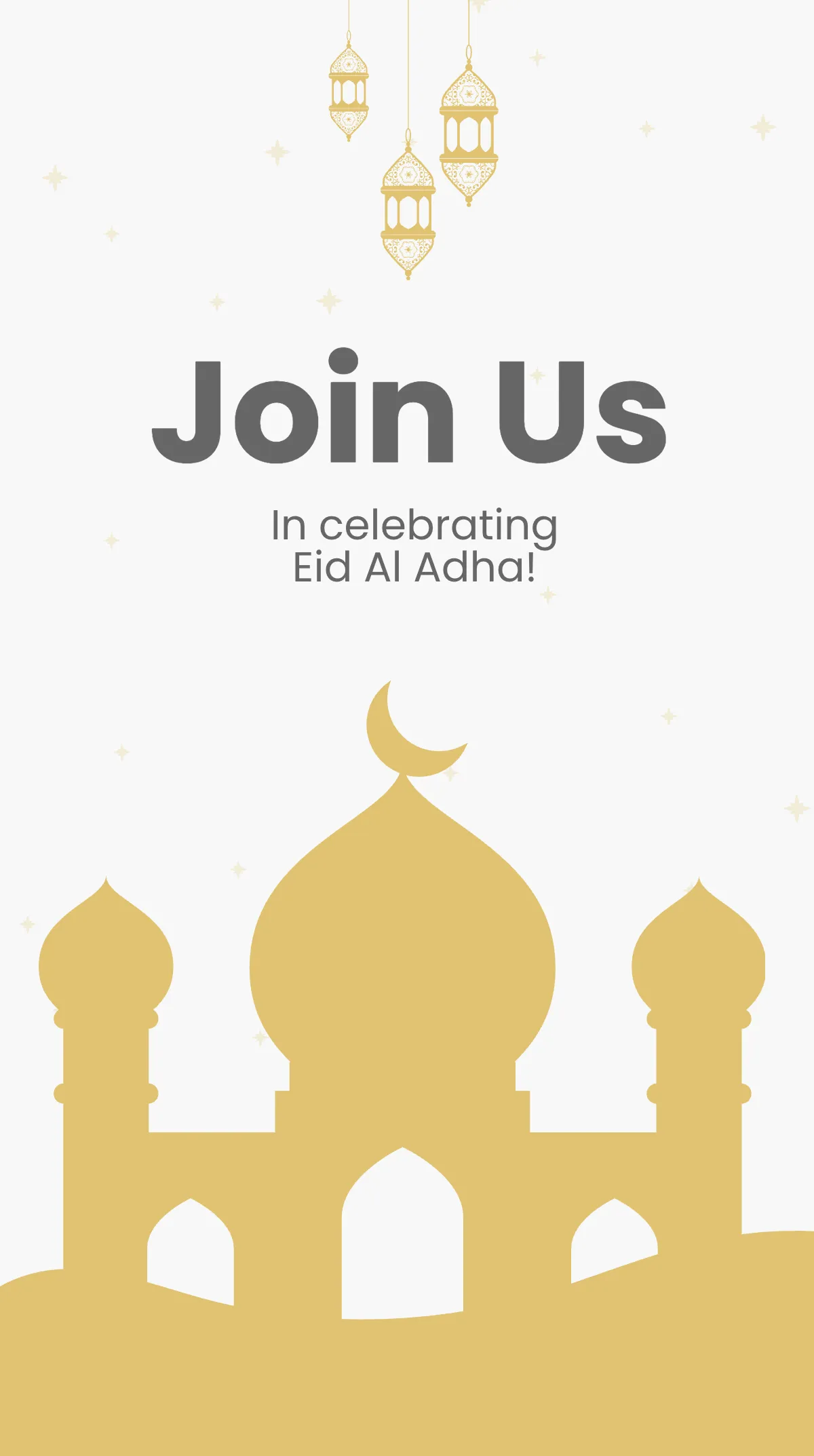 Free Eid Al Adha Celebration Instagram Story Template to Edit Online