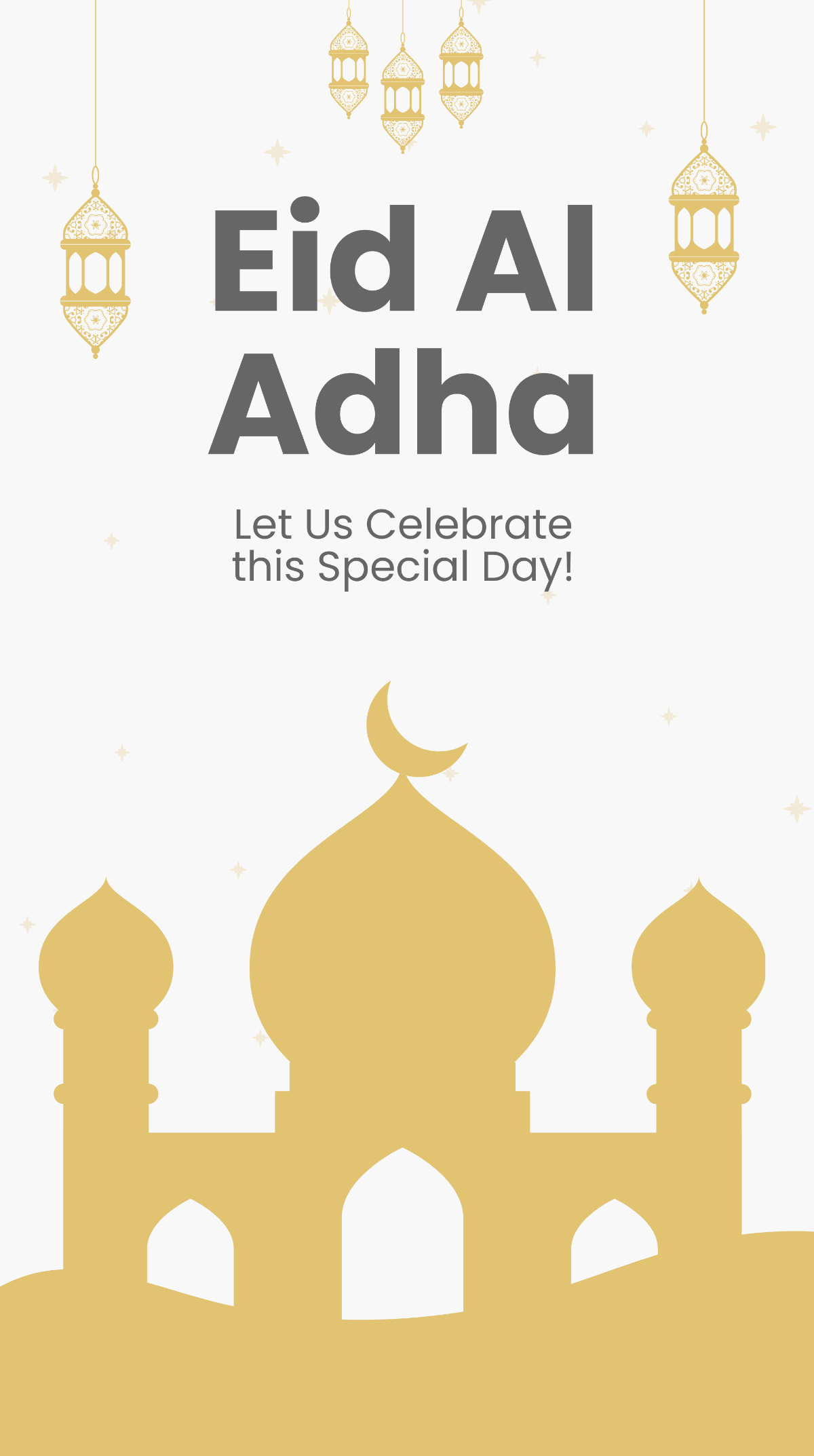 Eid Al Adha Celebration Instagram Story Template