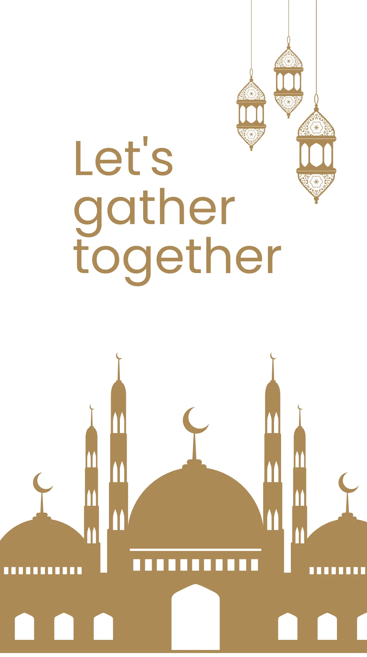 Free Eid Al Adha Event Instagram Story Template to Edit Online