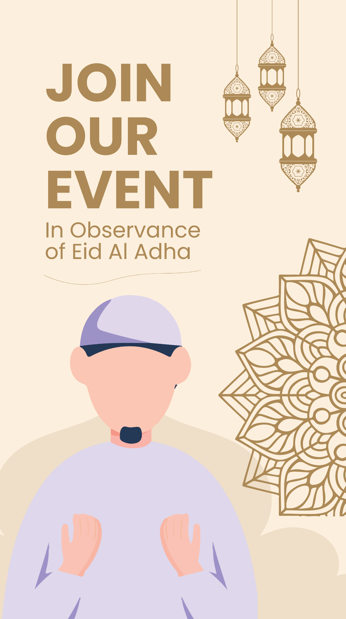 Free Eid Al Adha Event Instagram Story Template