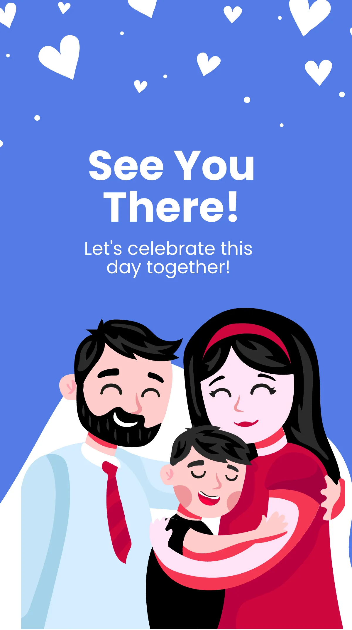 Free Parents Day Celebration Instagram Story Template to Edit Online