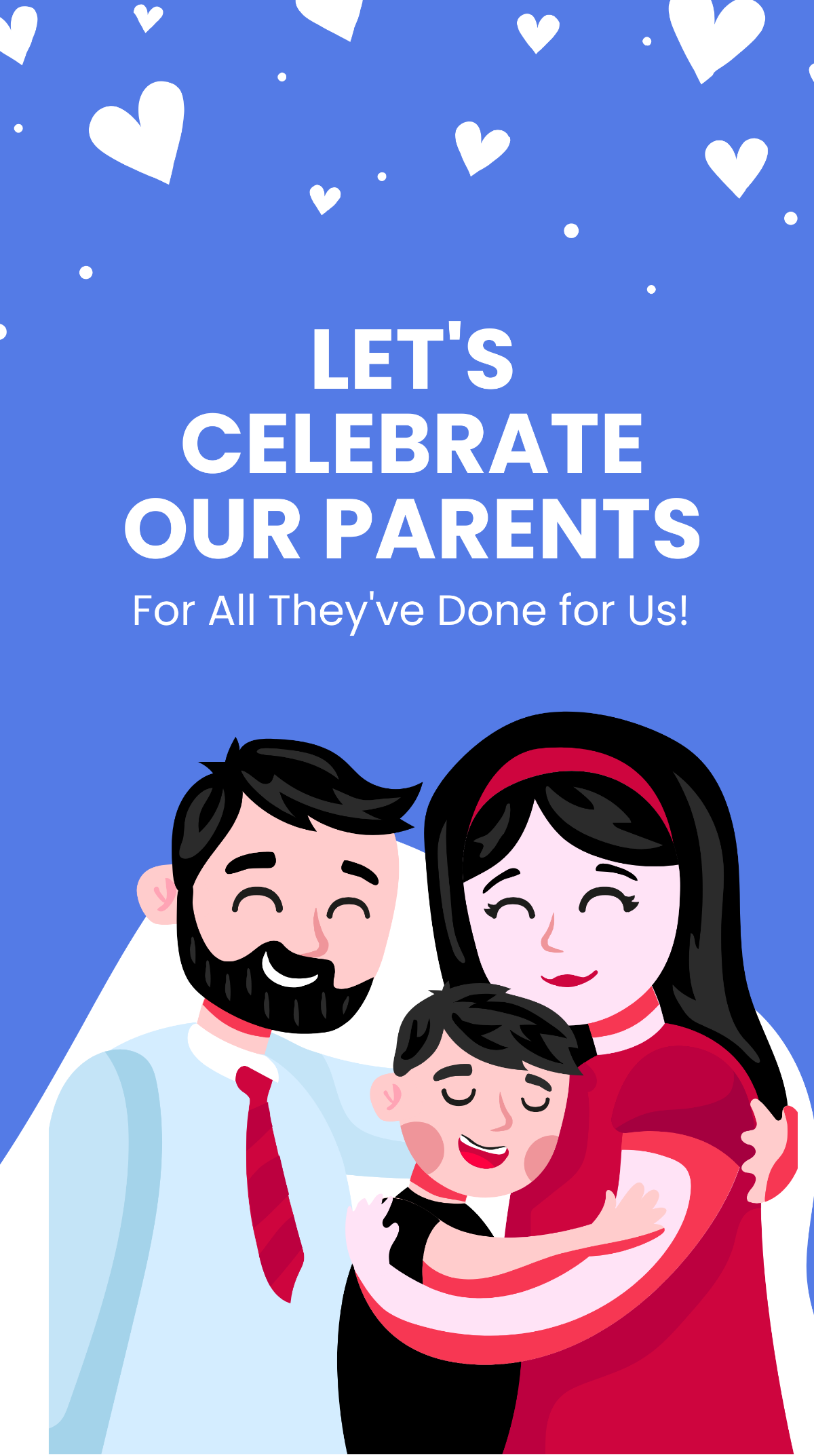 Parents Day Celebration Instagram Story Template
