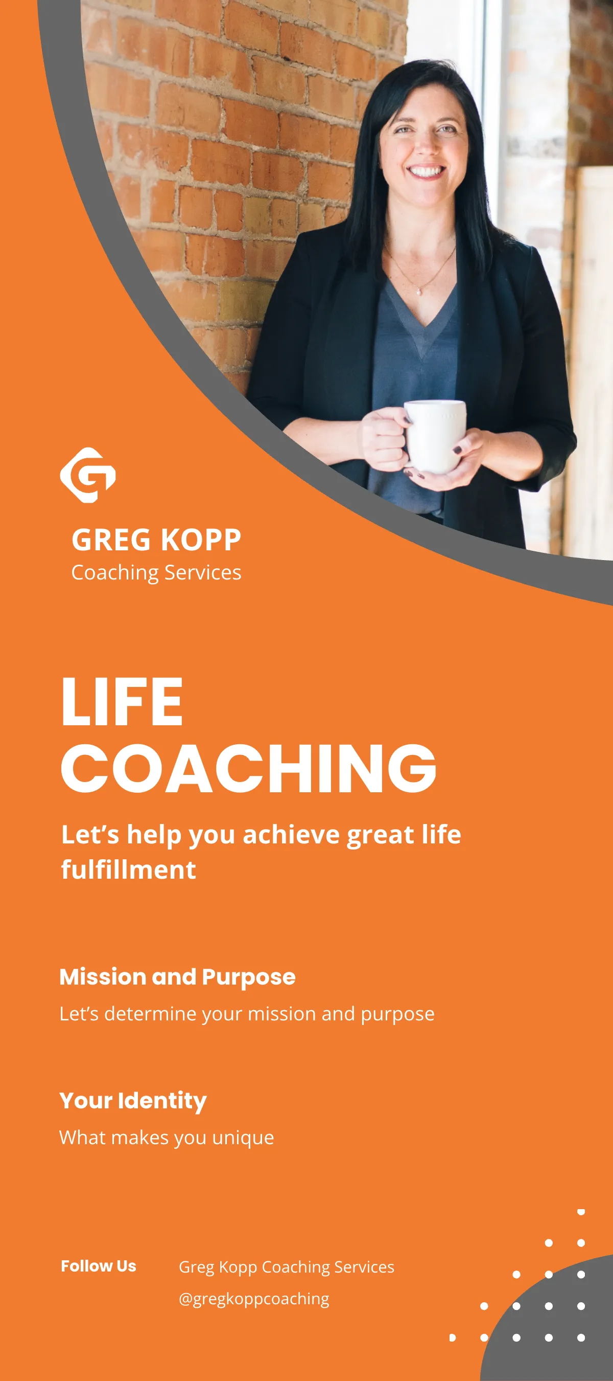 Free Coaching DL Card Template to Edit Online