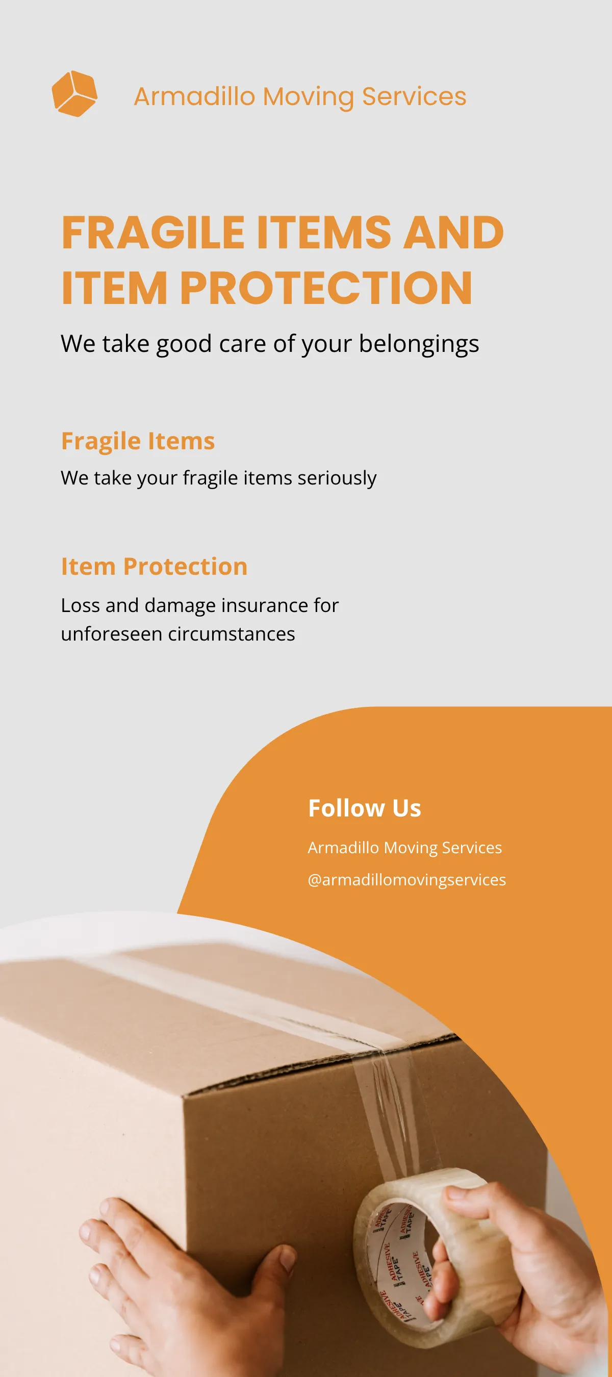 Free Sample Moving Company DL Card Template to Edit Online