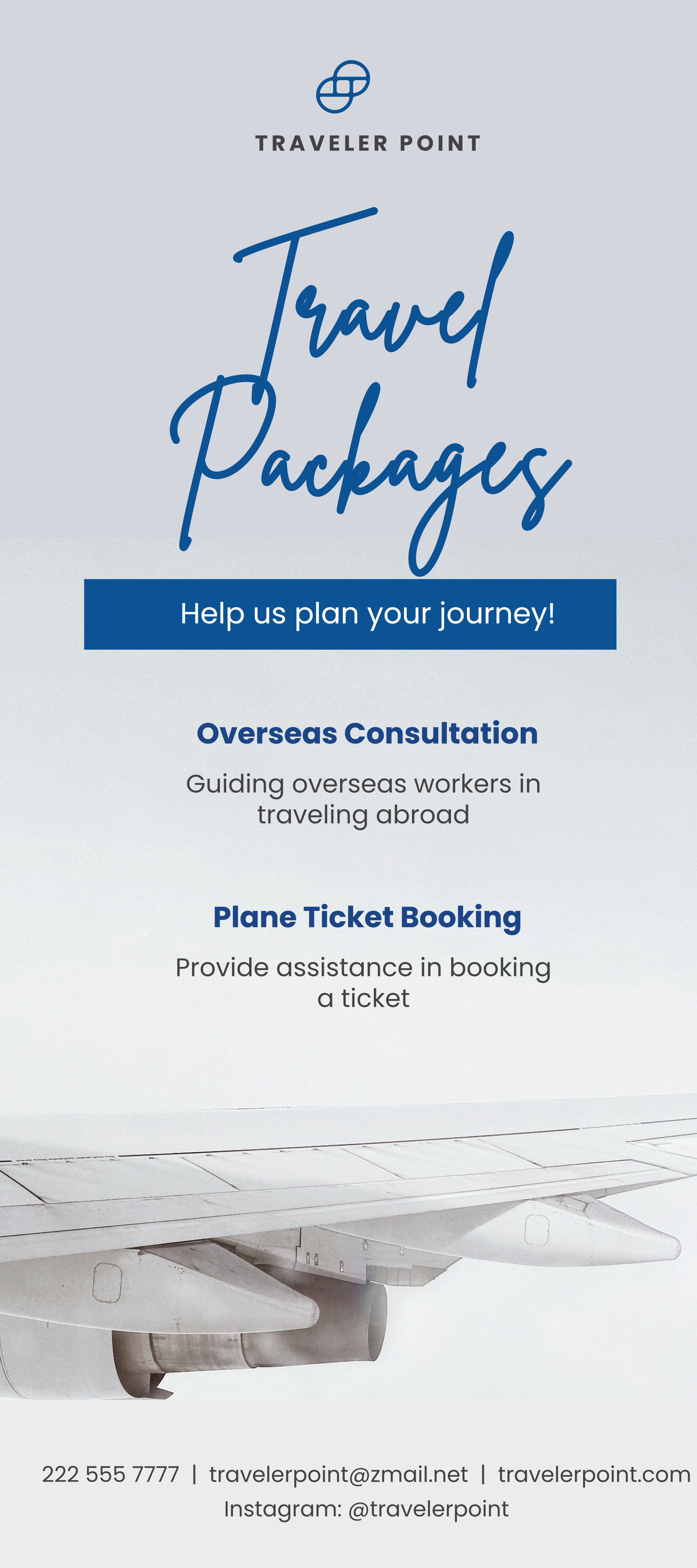 Free Travel DL Card Template to Edit Online