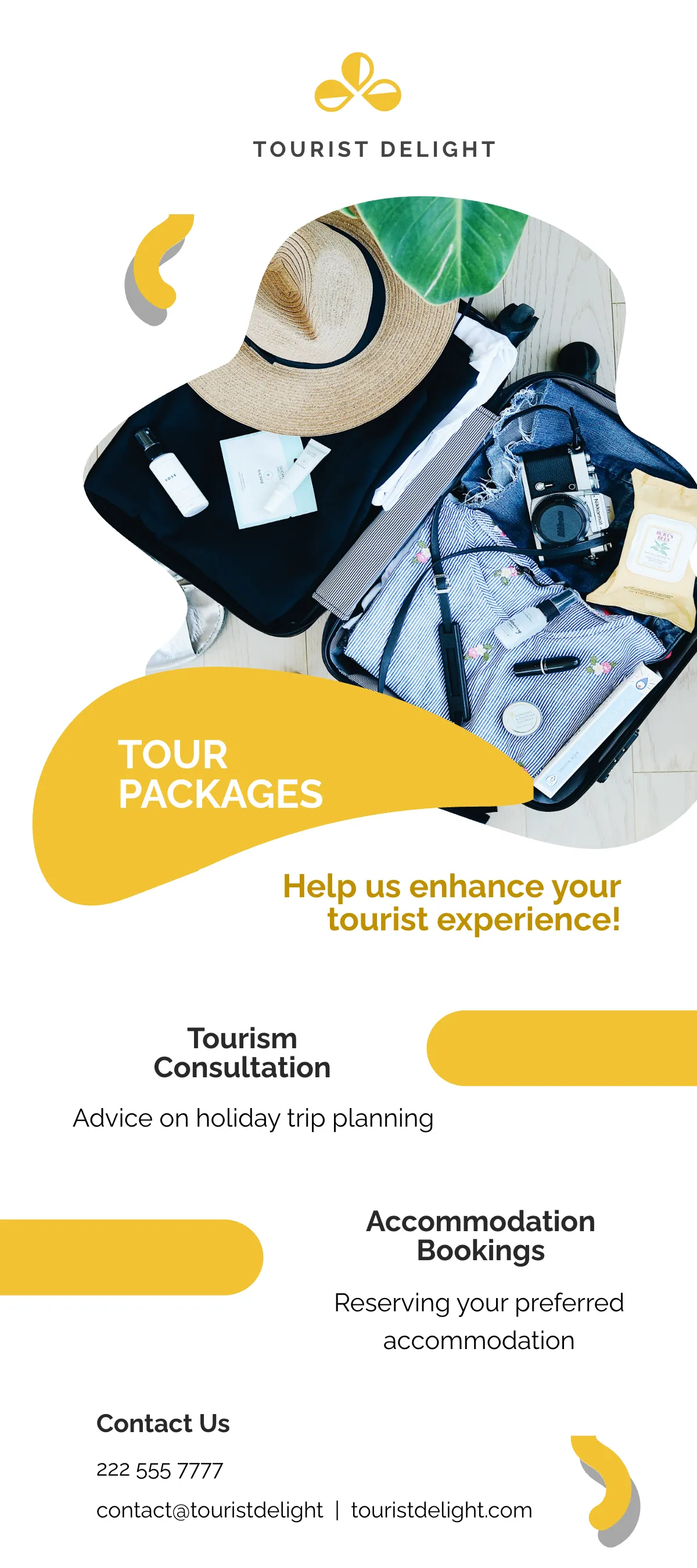 Free Tourist DL Card Template to Edit Online