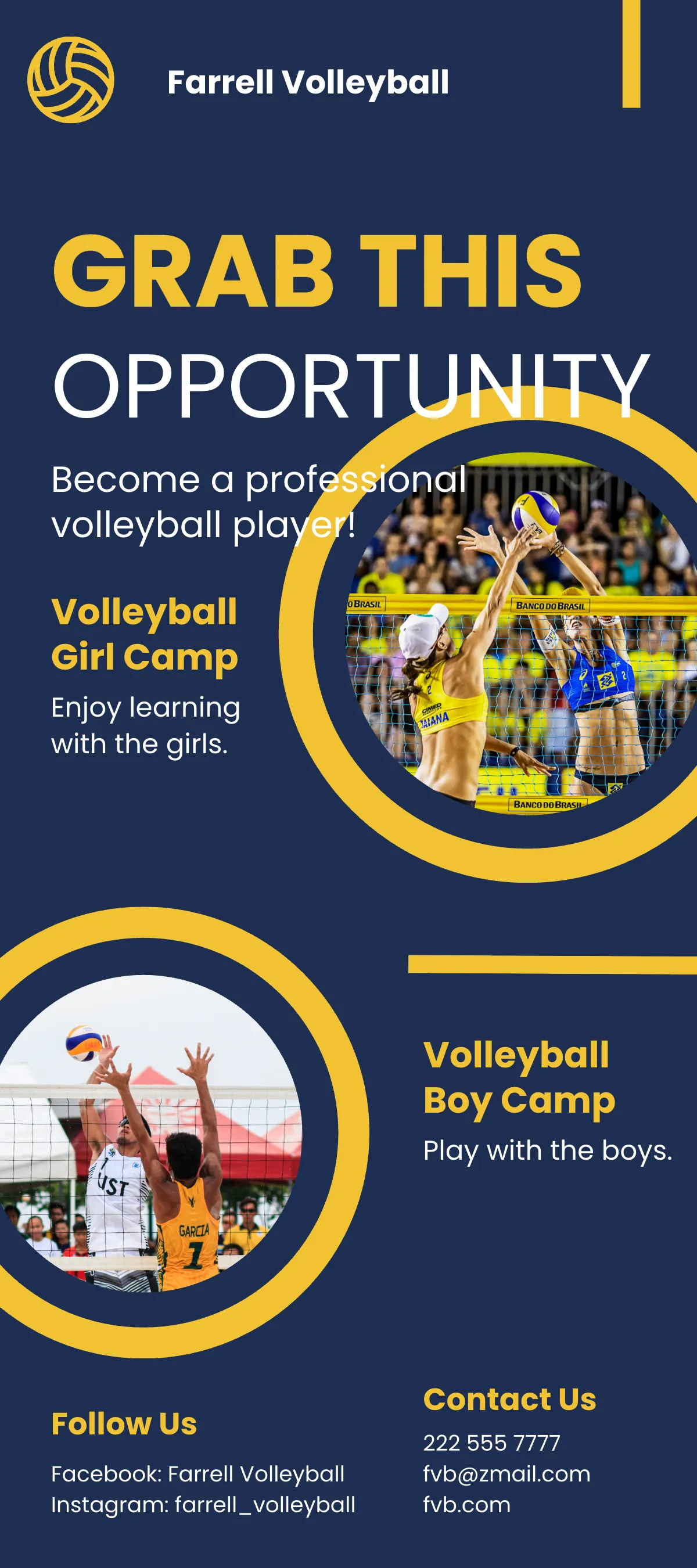 Free Local Sports DL Card Template to Edit Online