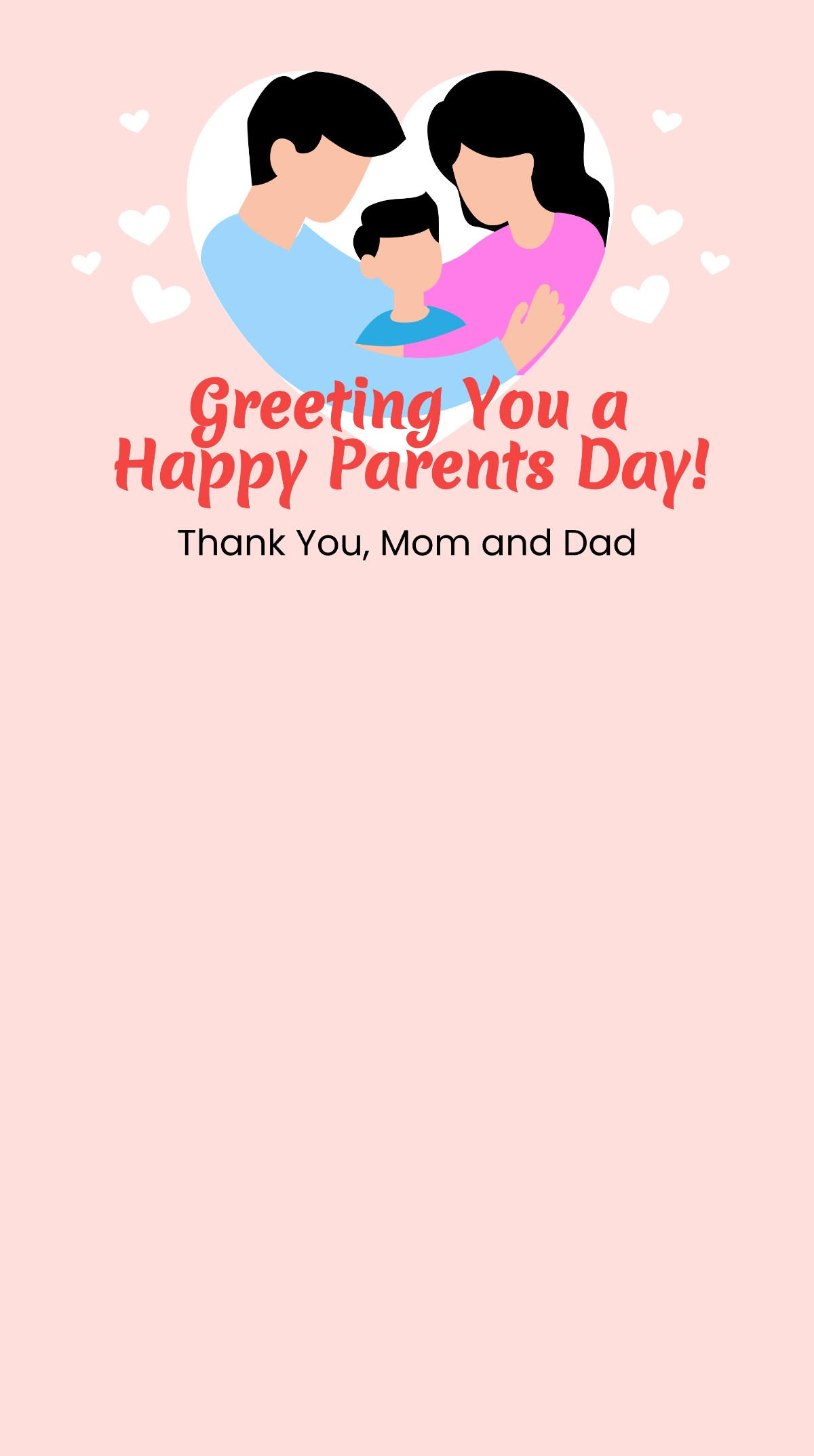 Happy Parents Day Snapchat Geofilter Template