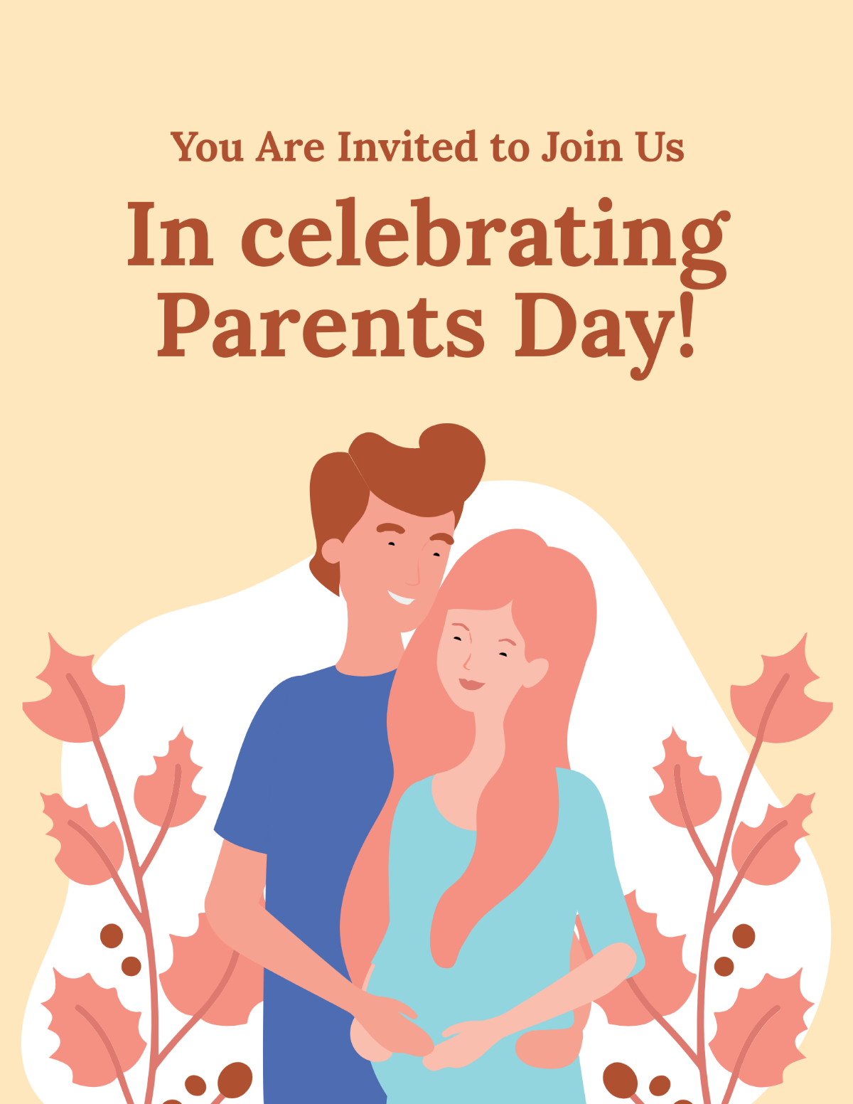 Parents Day Party Flyer Template