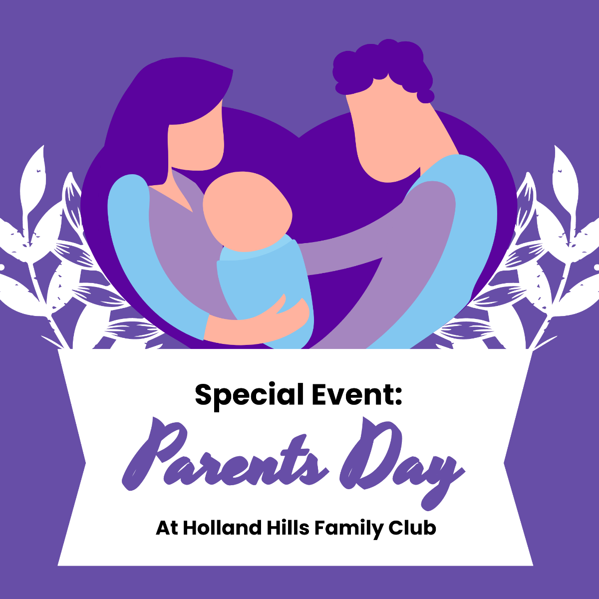 Parents Day Event Instagram Post
