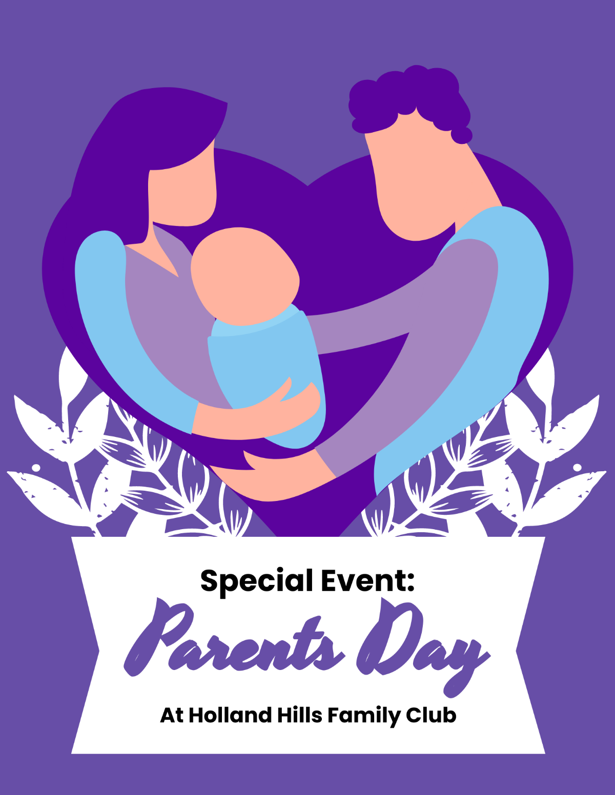 Parents Day Event Flyer Template
