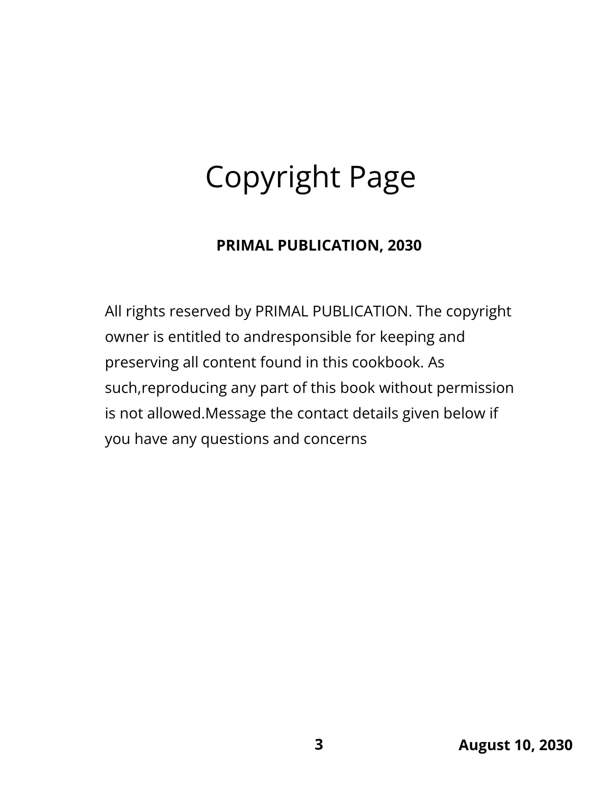 Free Modern Kitchen Cookbook Template to Edit Online