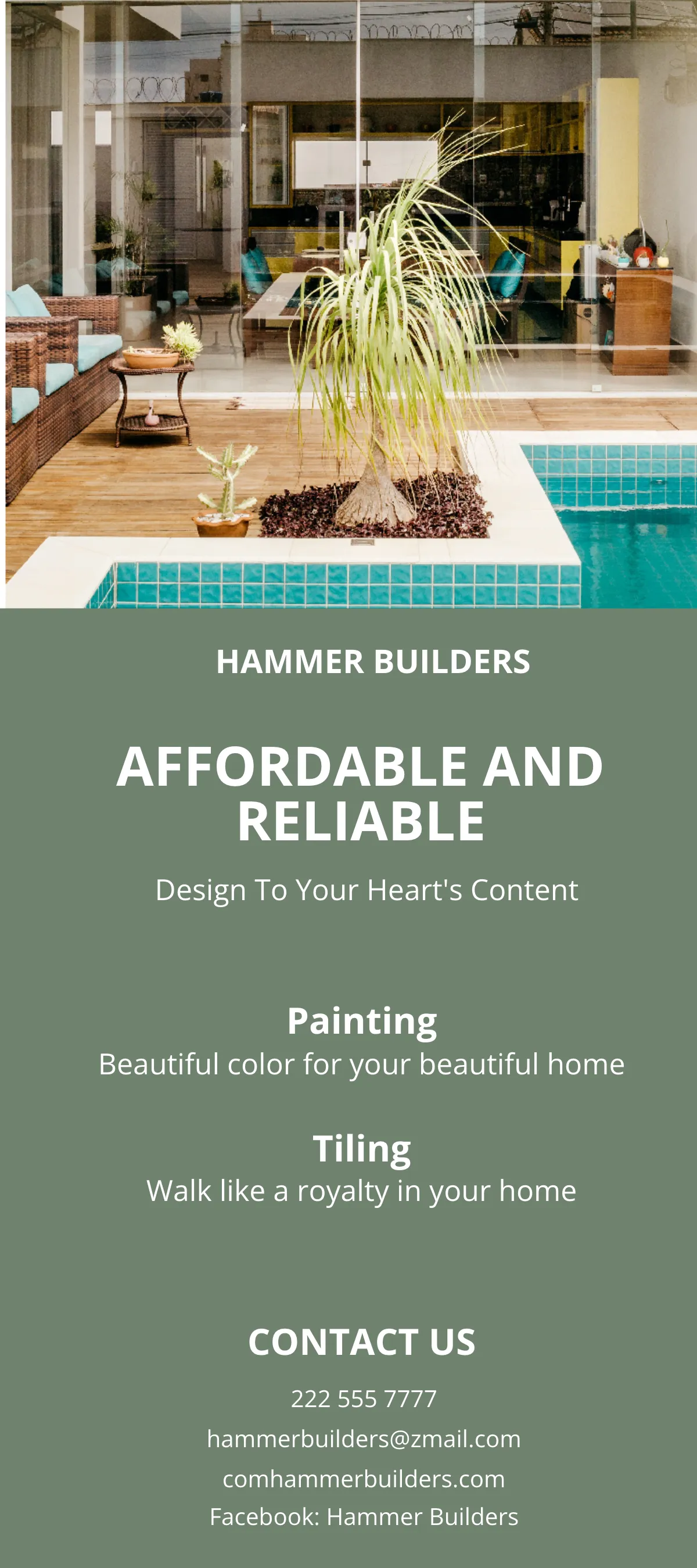 Free Tradesman DL Card Template to Edit Online