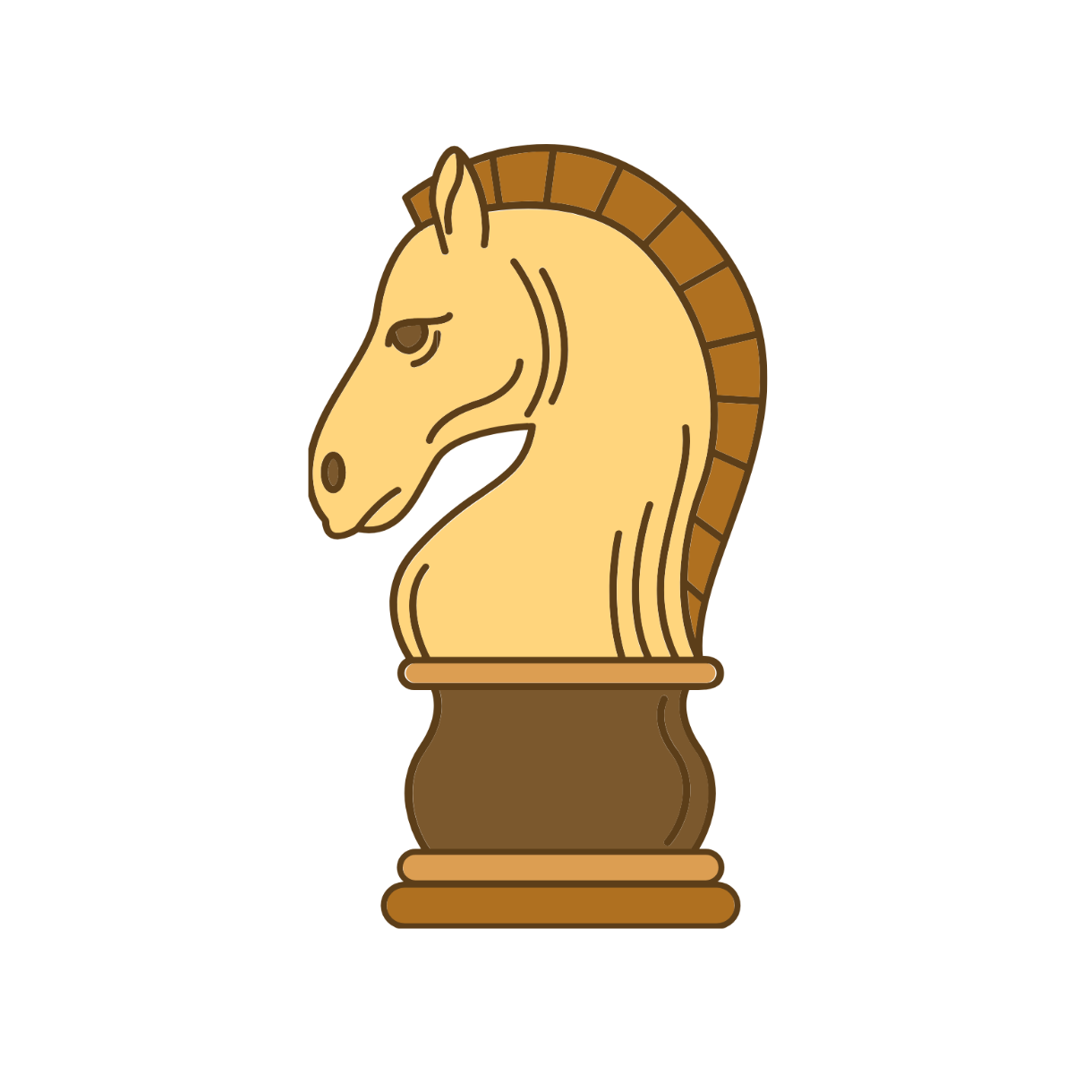 Chess Horse clipart