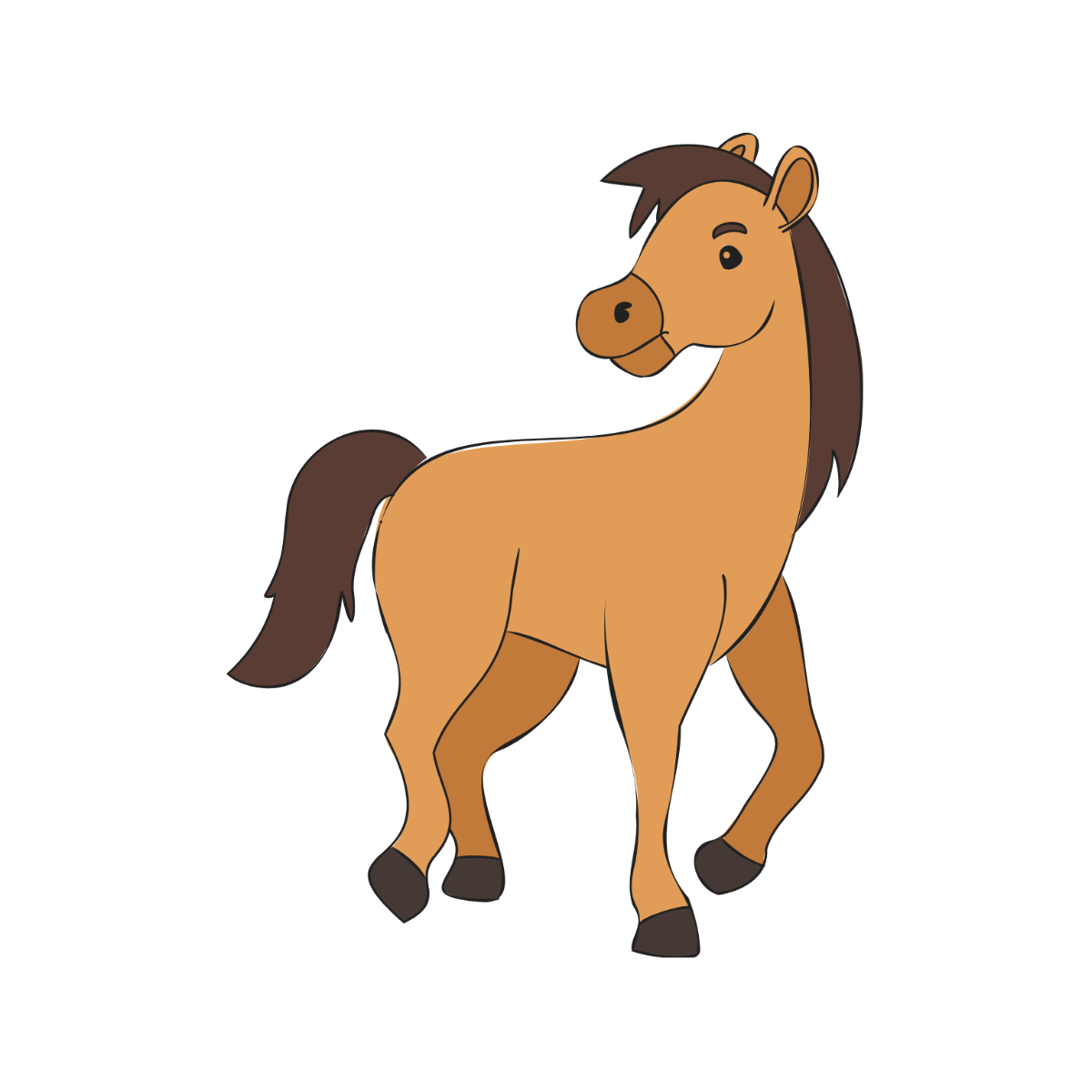 Pretty Horse Clipart