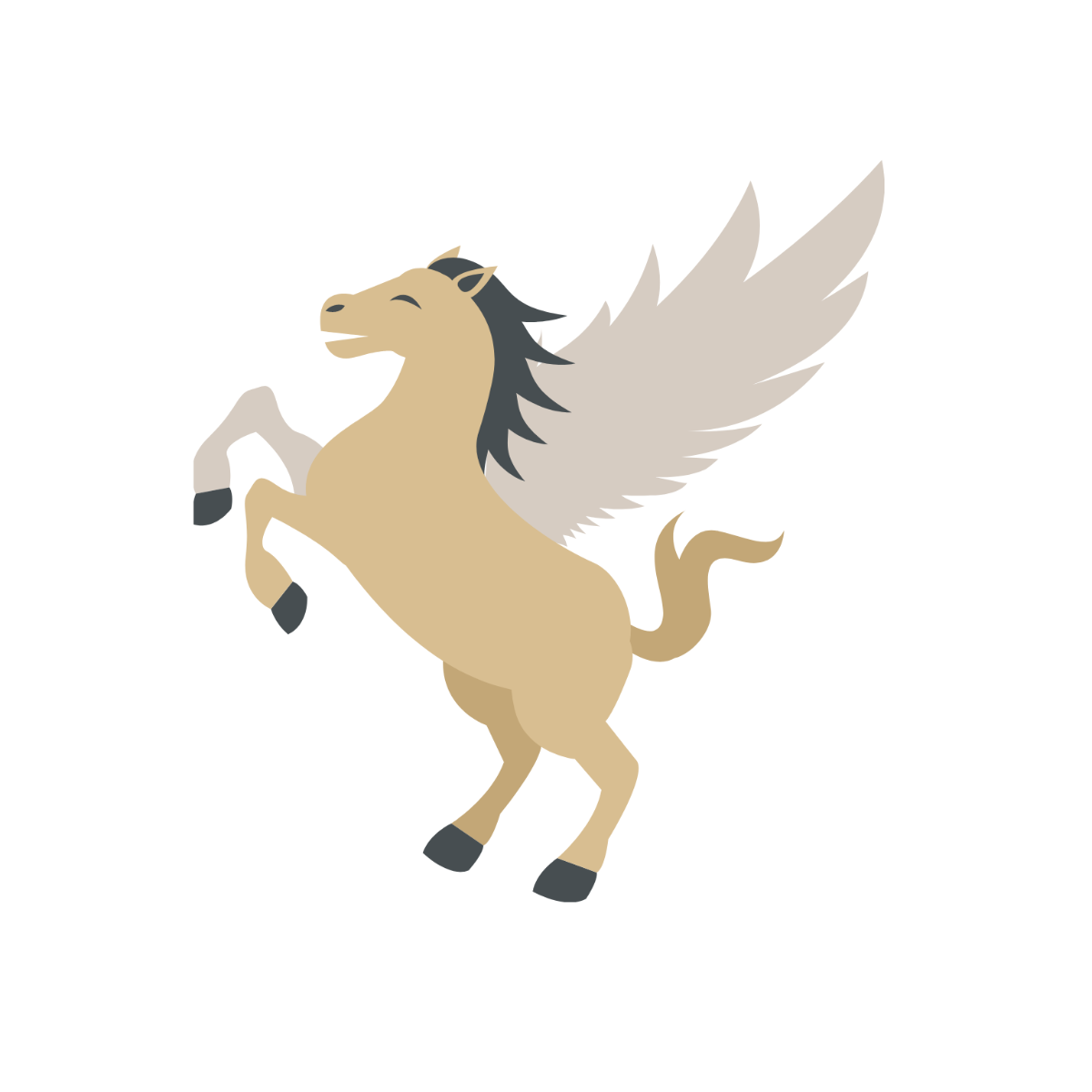 Flying Horse clipart